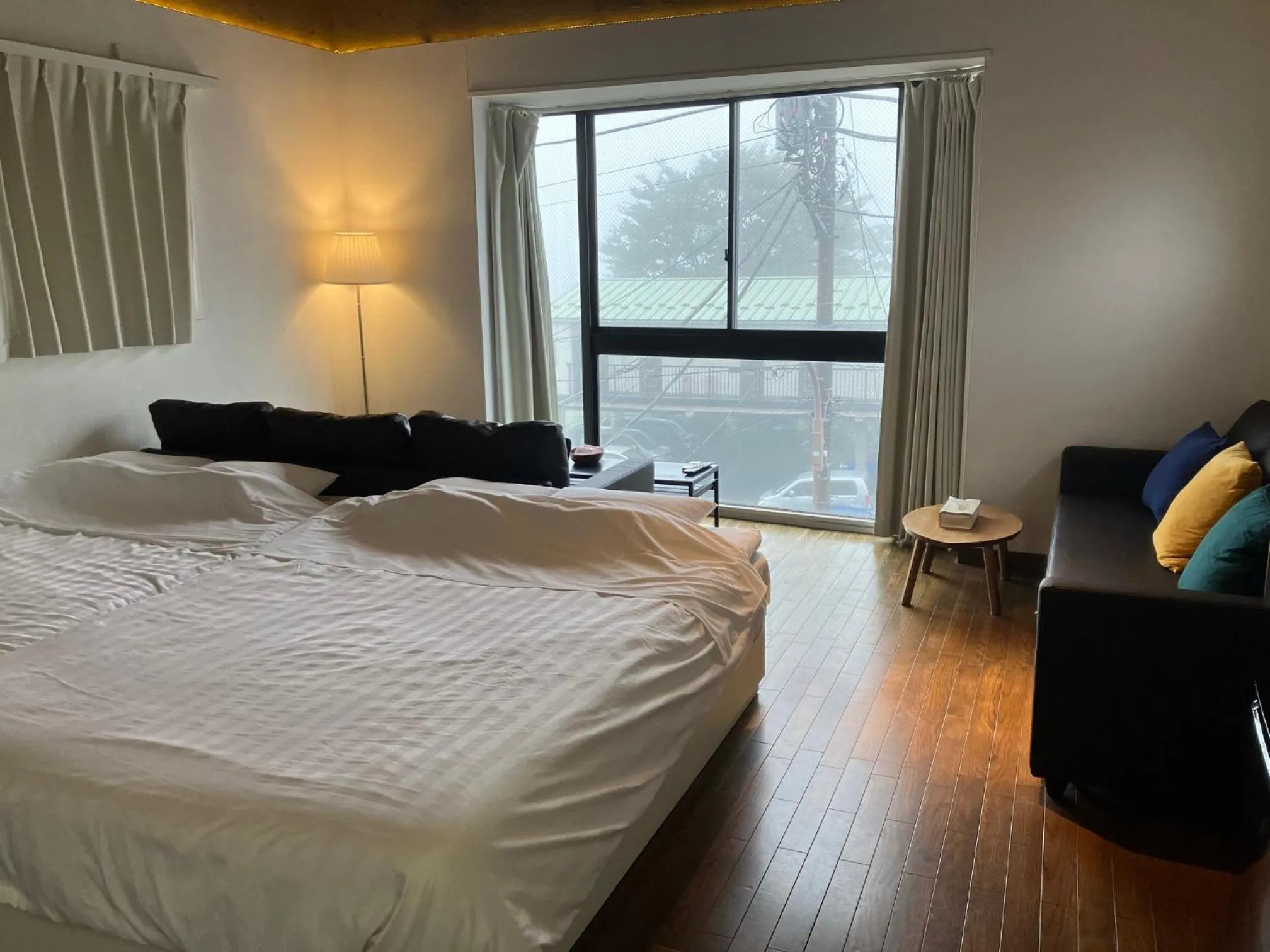 Bed in Ashinoko Port Villa MIRAHAKONE