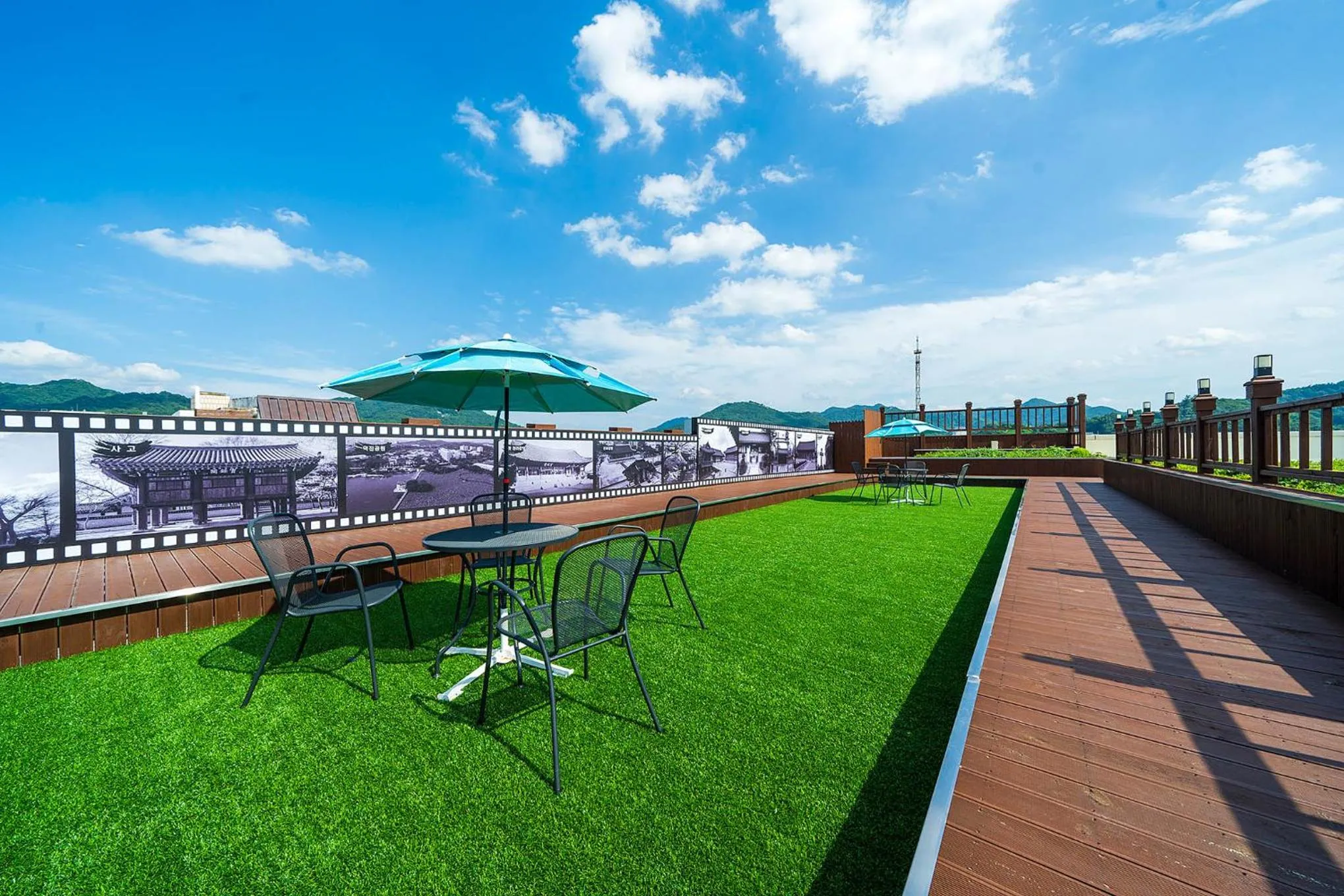 BBQ facilities in Davin Hotel