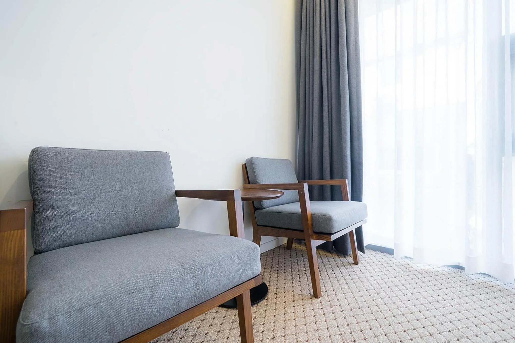 Seating area in Davin Hotel