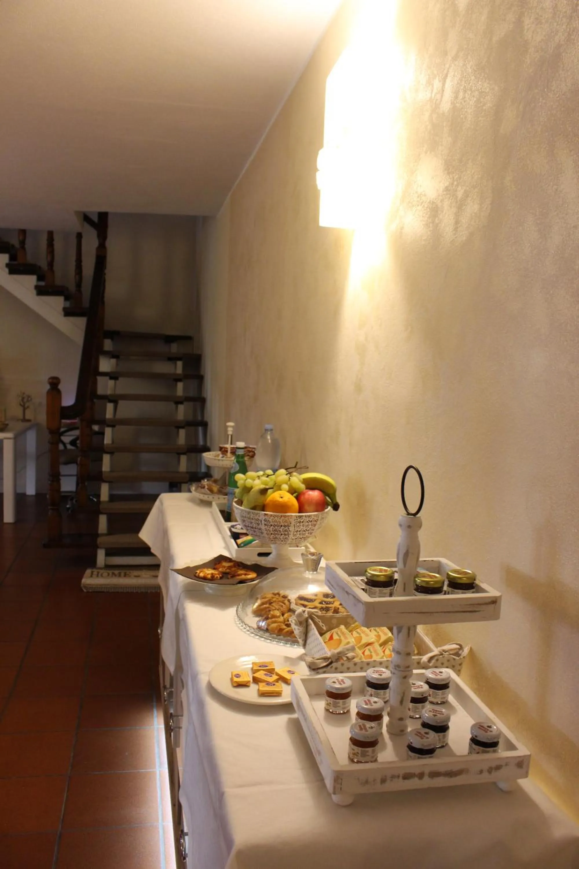 Breakfast in B&B Villa dei Cigni Reali