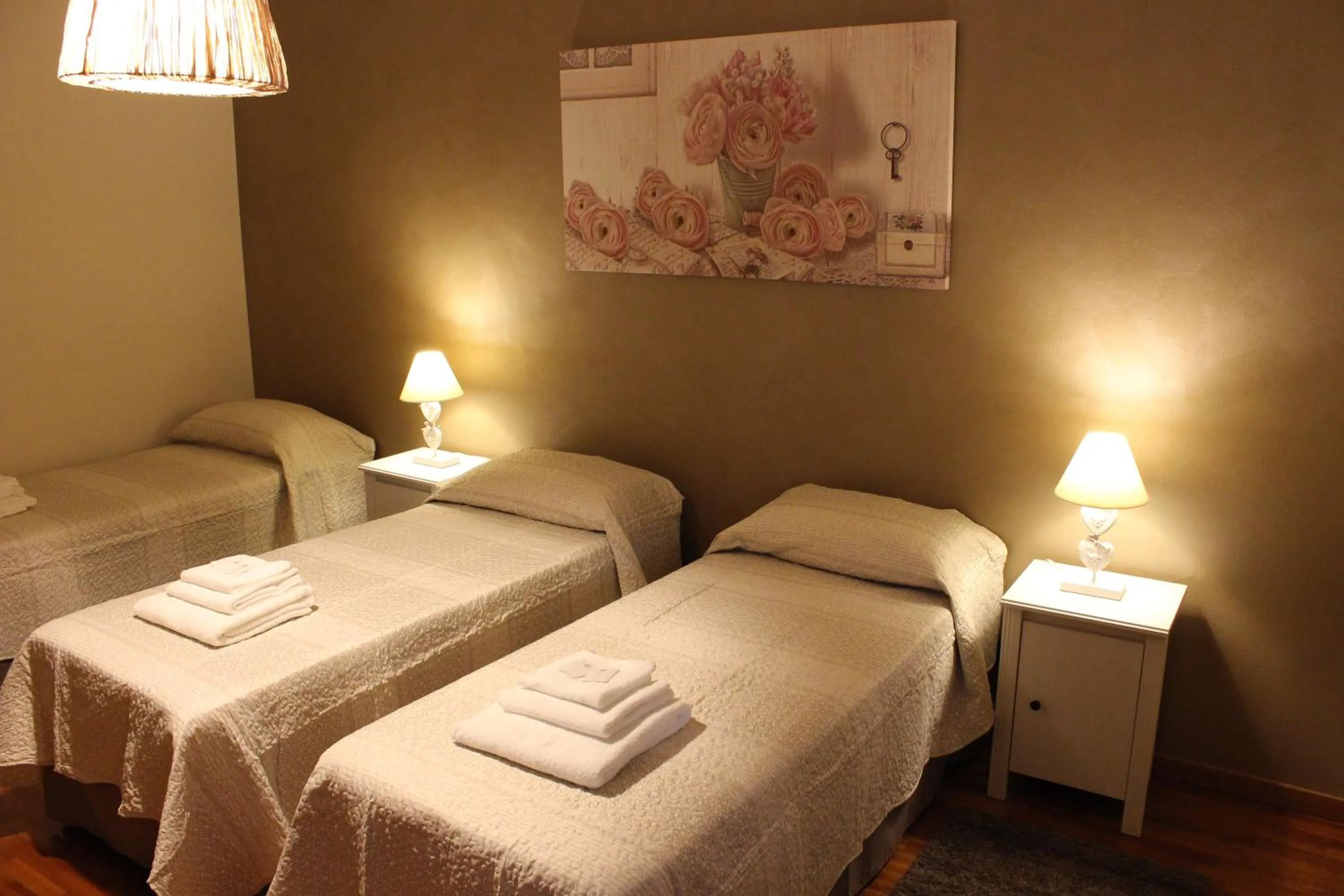 Bed in B&B Villa dei Cigni Reali