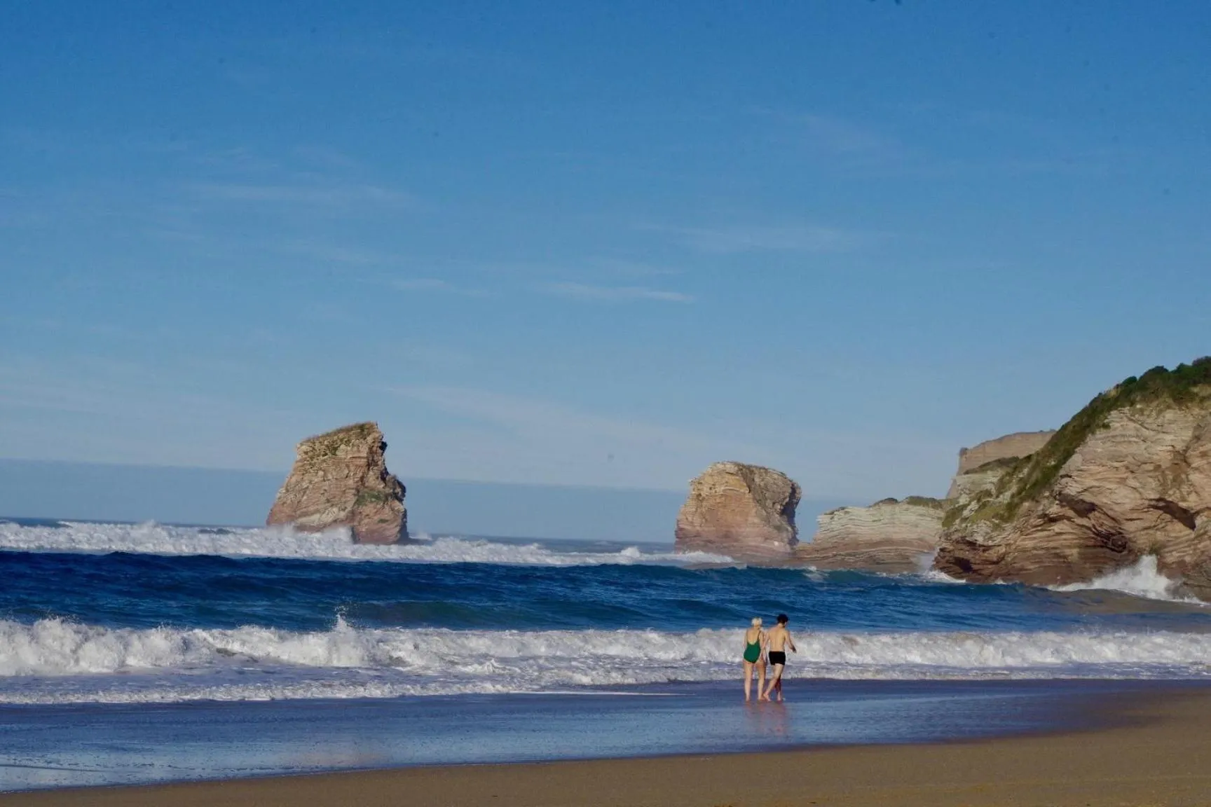 Natural landscape in Chambres d'hôtes "HOR DAGO" près de la gare d'Hendaye avec le petit-déjeuner