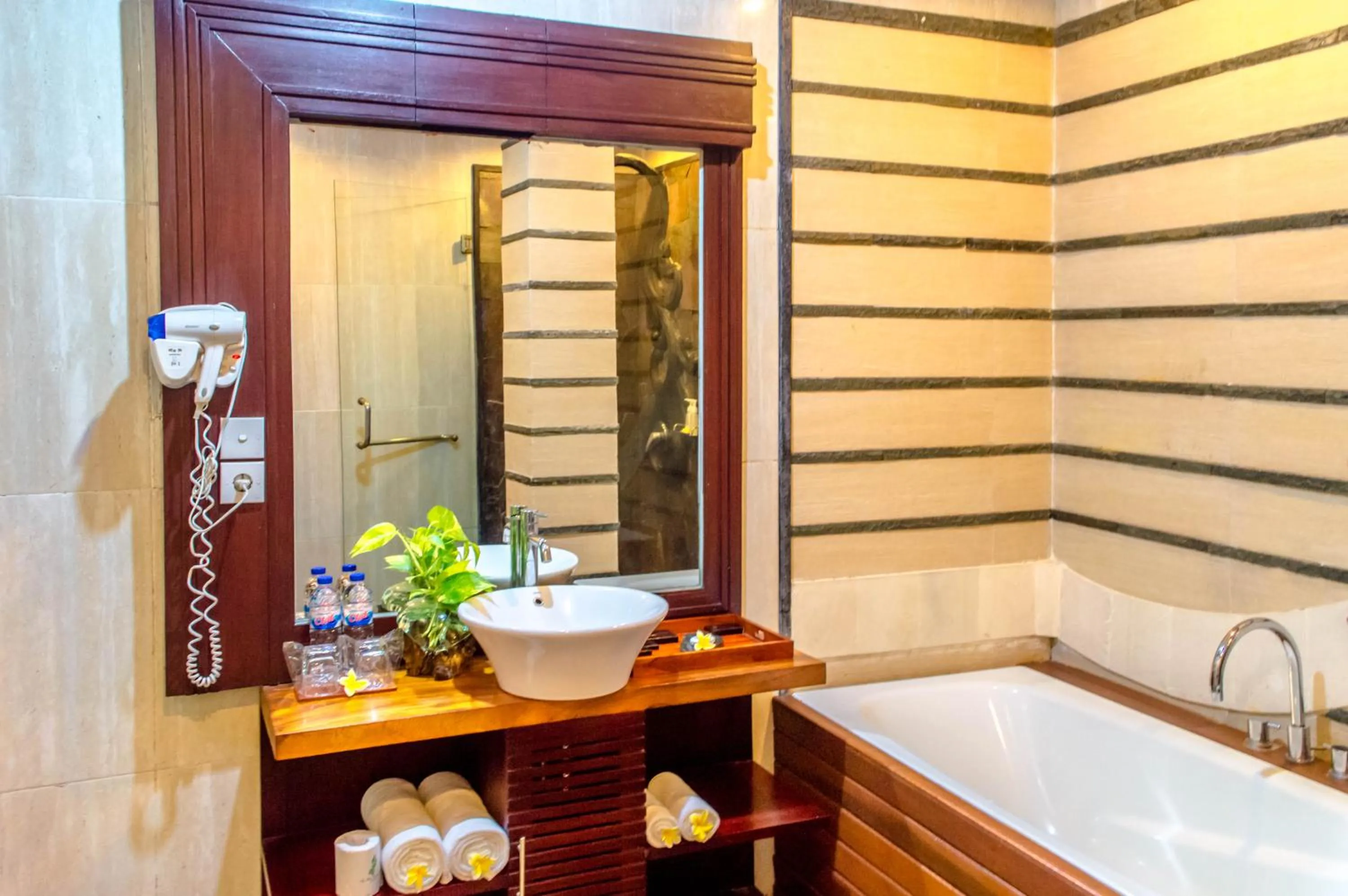 Shower in The Bali Dream Villa & Resort Echo Beach Canggu