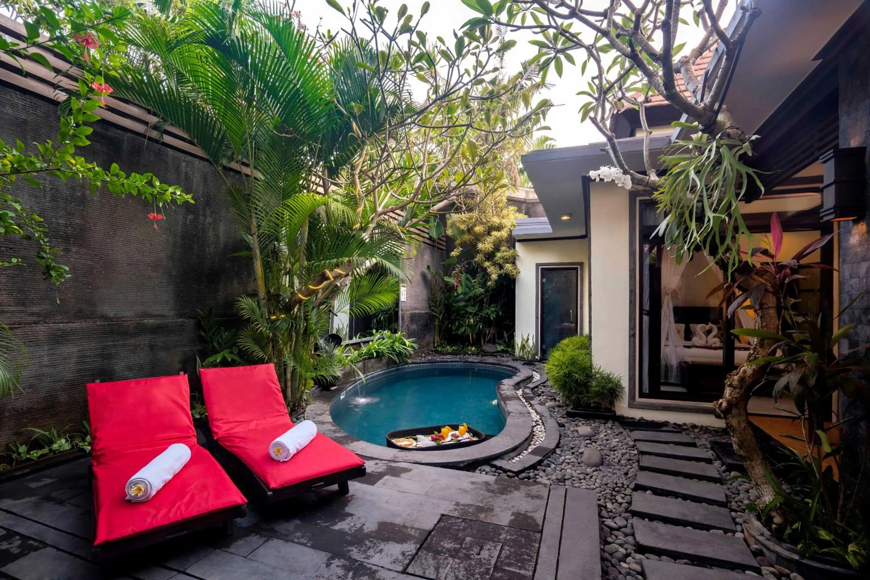 Pool view in The Bali Dream Villa & Resort Echo Beach Canggu