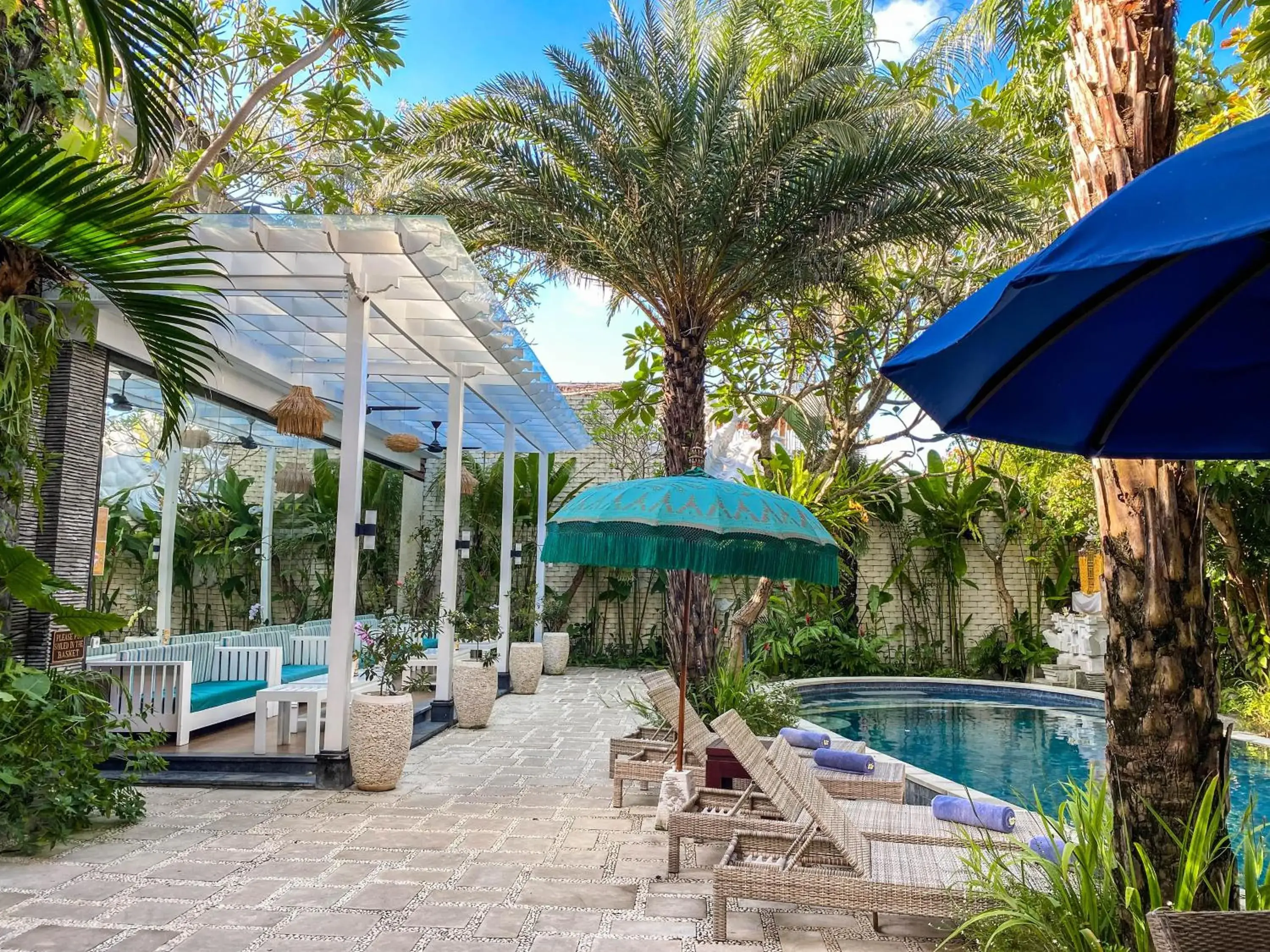 Swimming pool in The Bali Dream Villa & Resort Echo Beach Canggu Swimming pool in The Bali Dream Villa & Resort Echo Beach Canggu