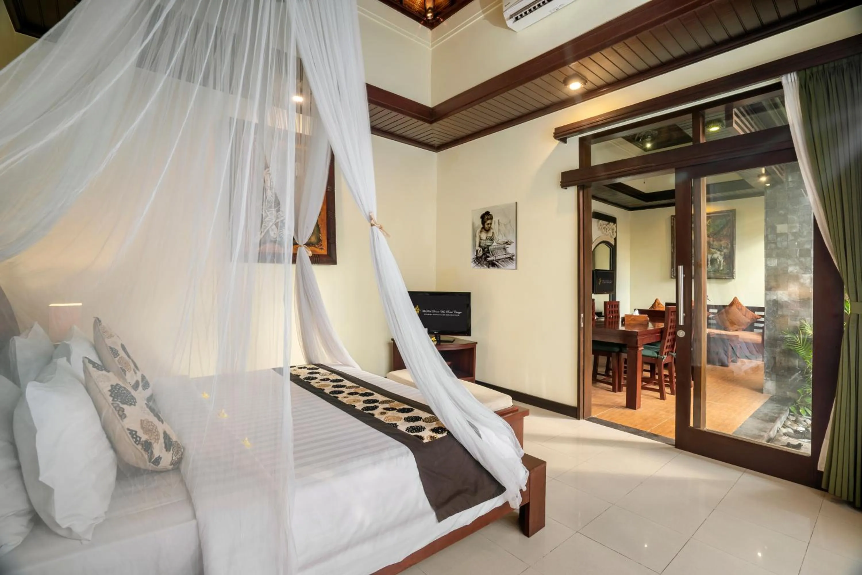 Bedroom, Bed in The Bali Dream Villa & Resort Echo Beach Canggu