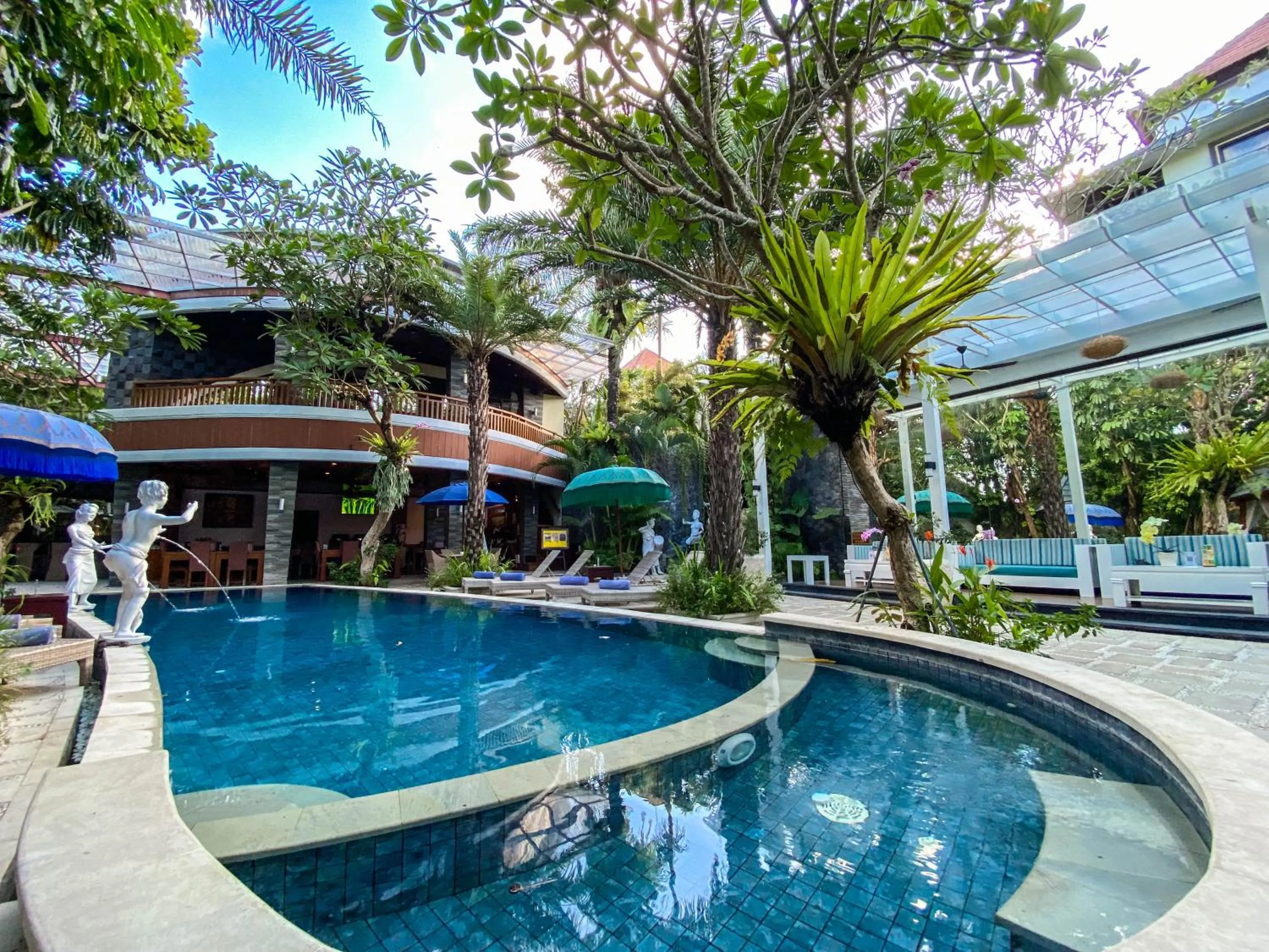 Property building in The Bali Dream Villa & Resort Echo Beach Canggu