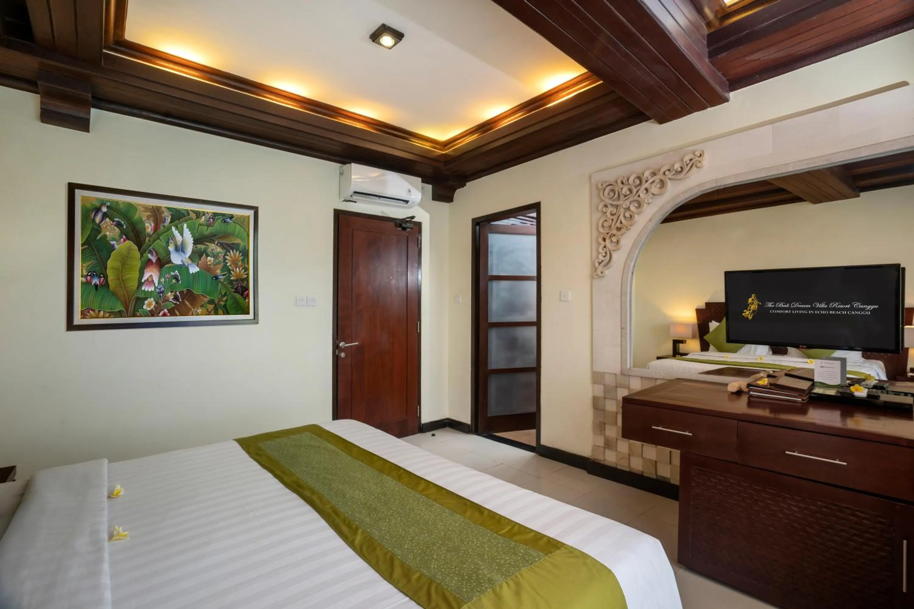 Bed in The Bali Dream Villa & Resort Echo Beach Canggu