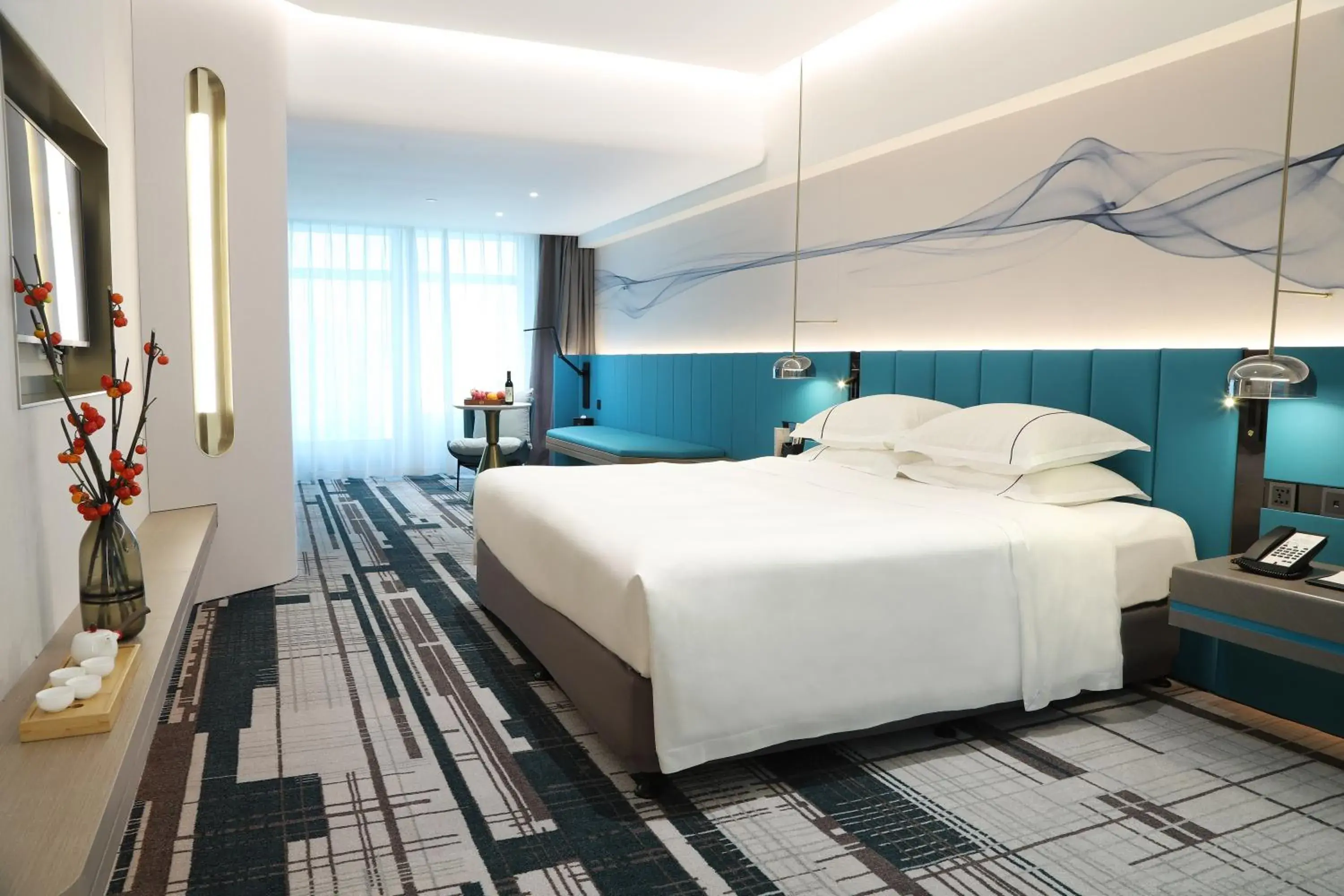 Elite Double Room in Asia International Hotel Guangdong Elite Double Room in Asia International Hotel Guangdong