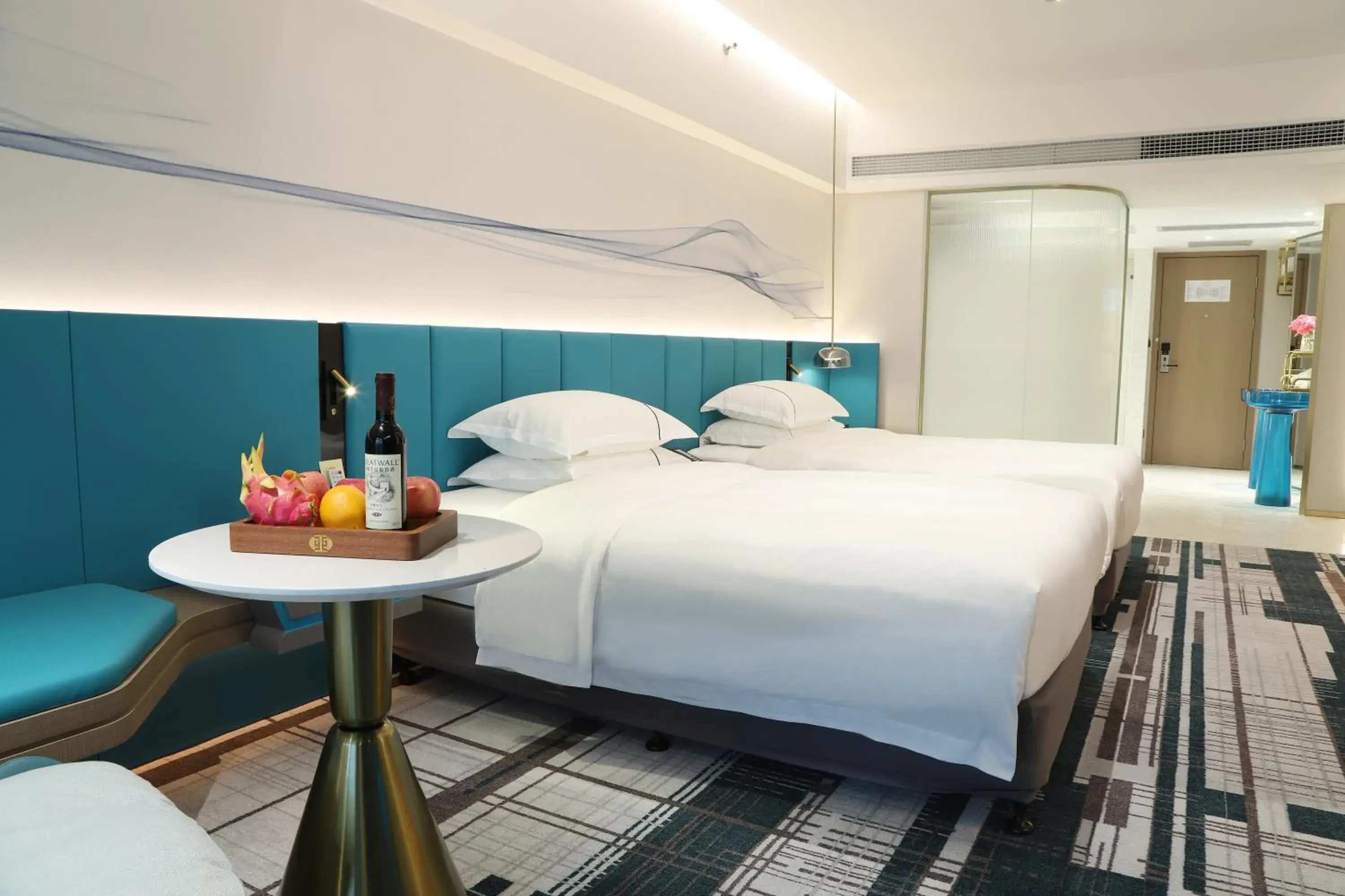Elite Twin Room in Asia International Hotel Guangdong Elite Twin Room in Asia International Hotel Guangdong