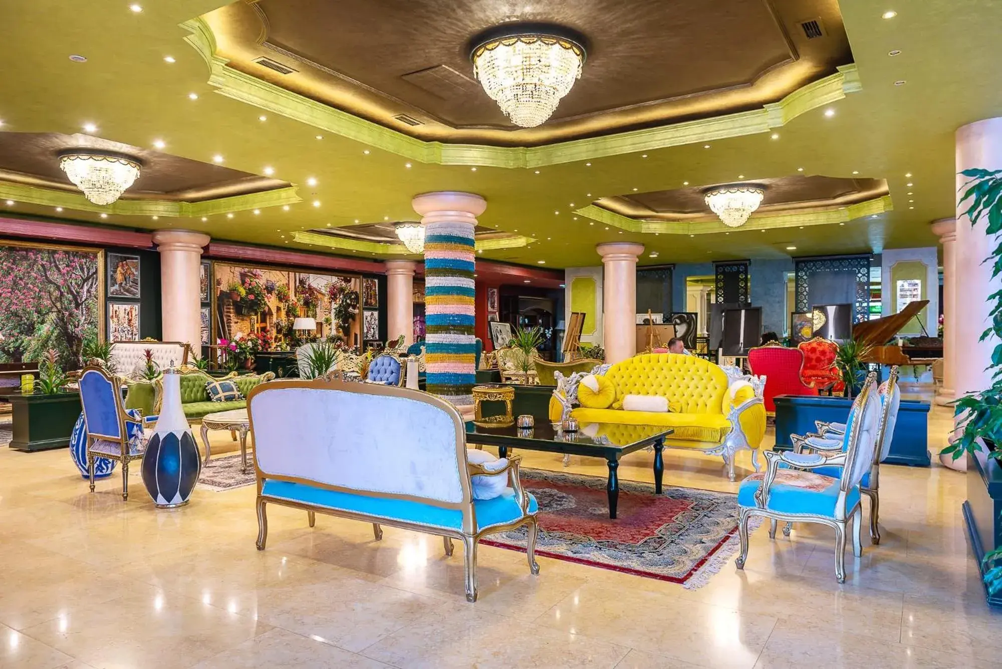 Lobby or reception in Phoenicia Grand Hotel Lobby or reception in Phoenicia Grand Hotel