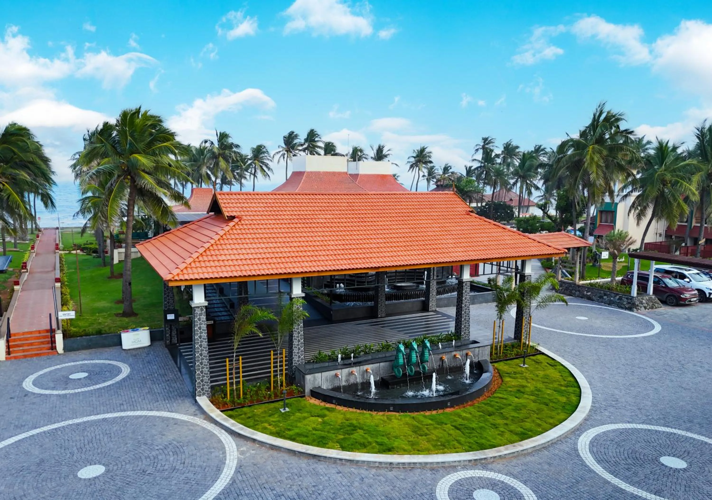 Facade/entrance in MGM Beach Resorts East Coast Road