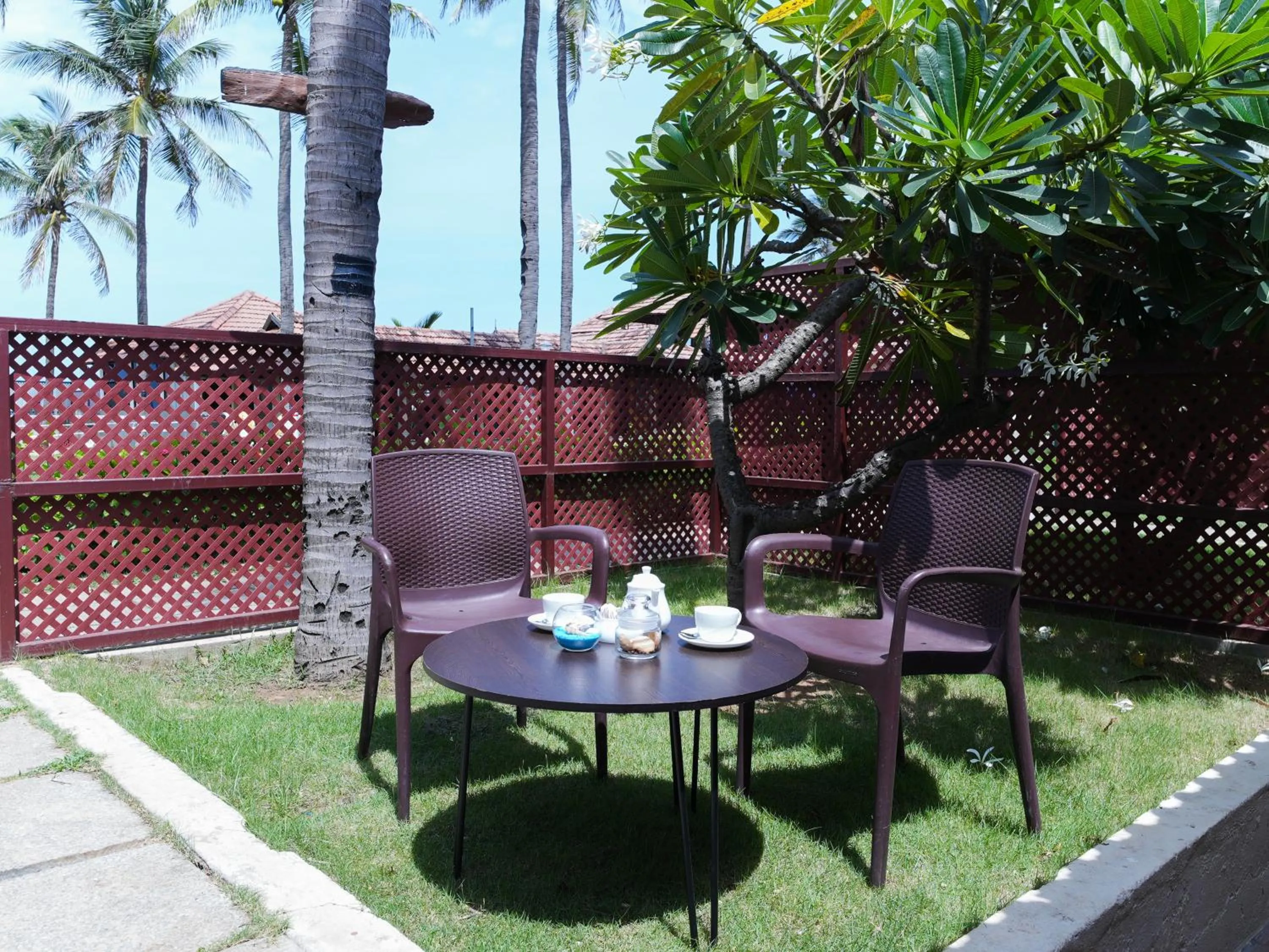 Patio in MGM Beach Resorts East Coast Road