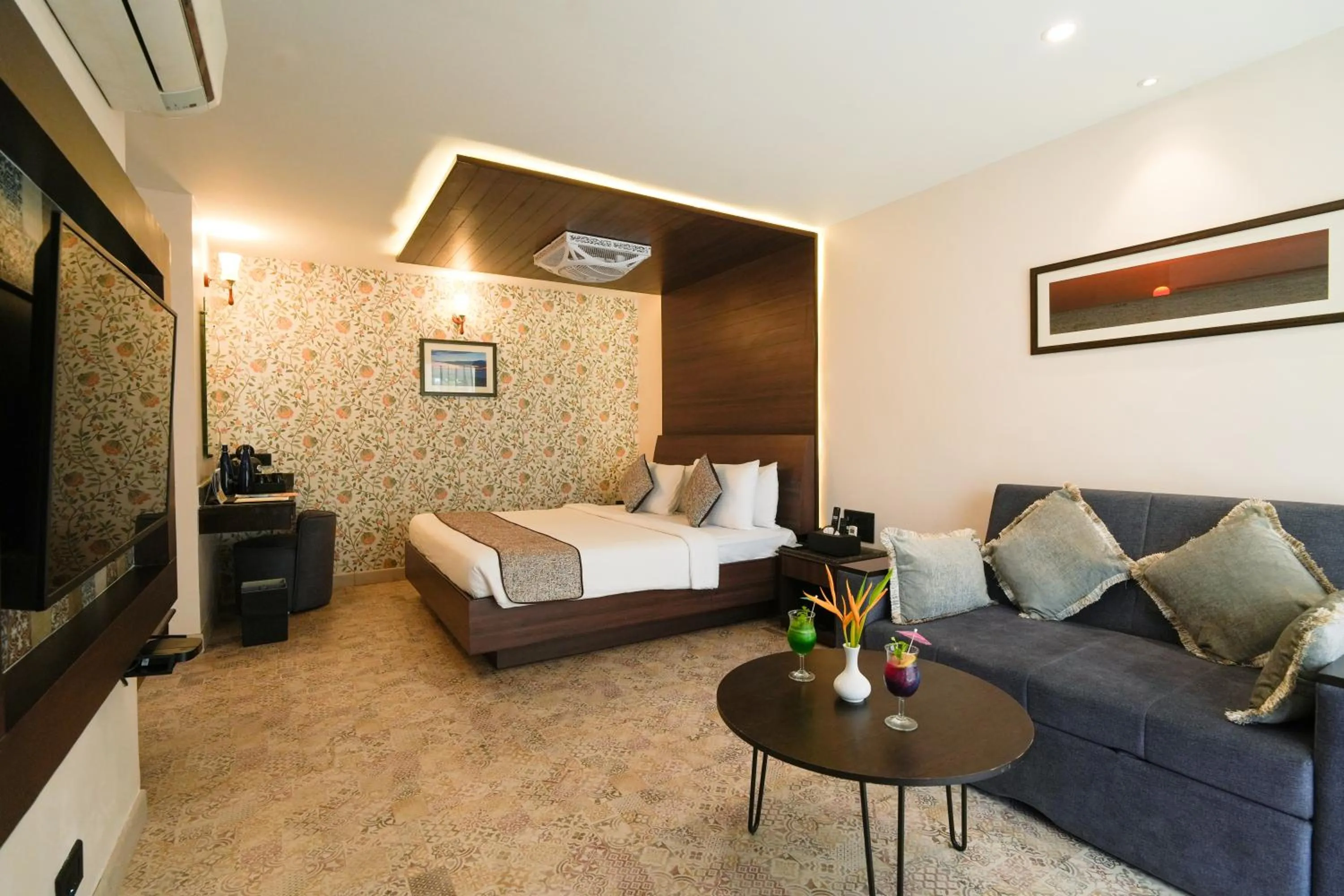 Bedroom, Bed in MGM Beach Resorts East Coast Road