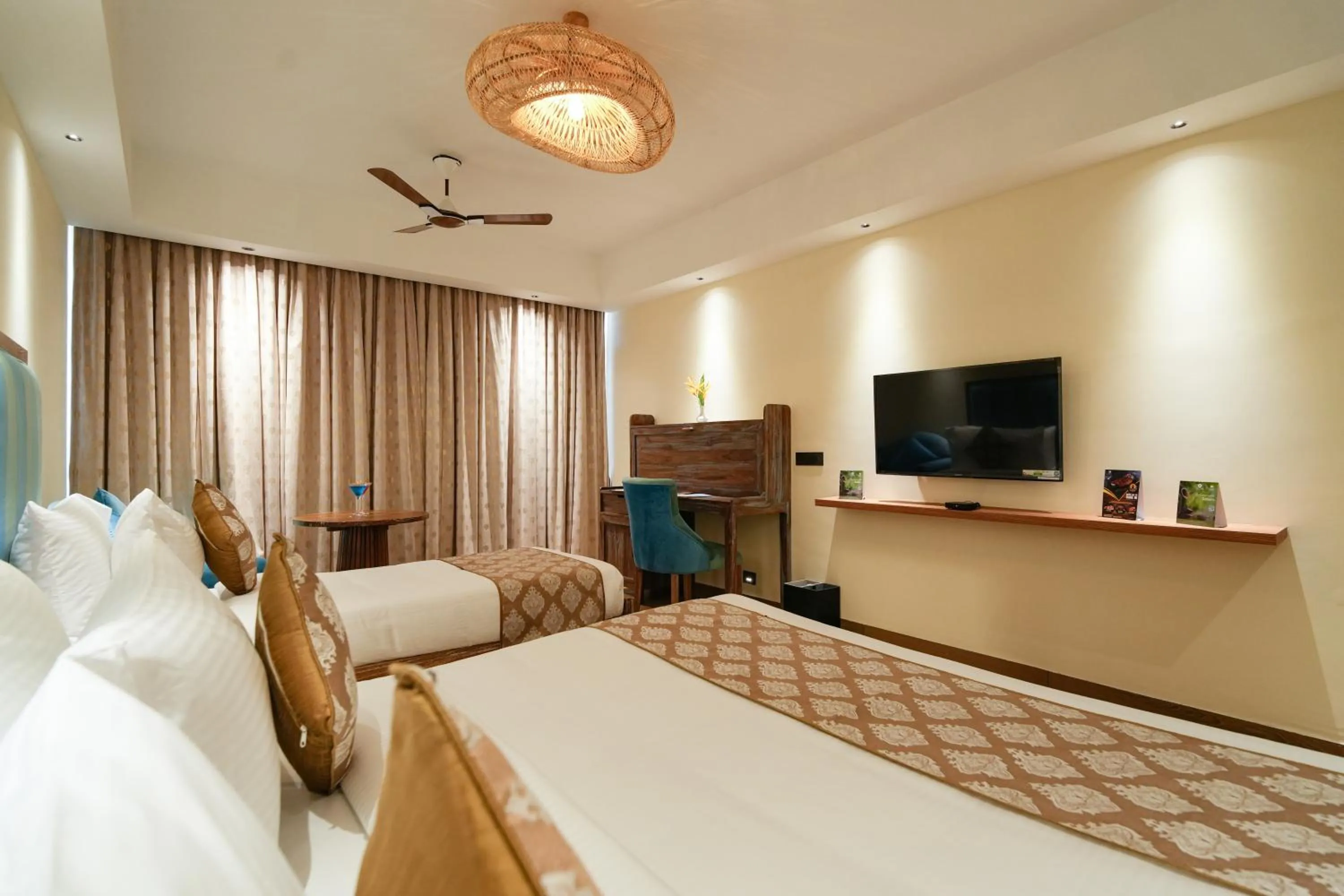 Bedroom, Bed in MGM Beach Resorts East Coast Road