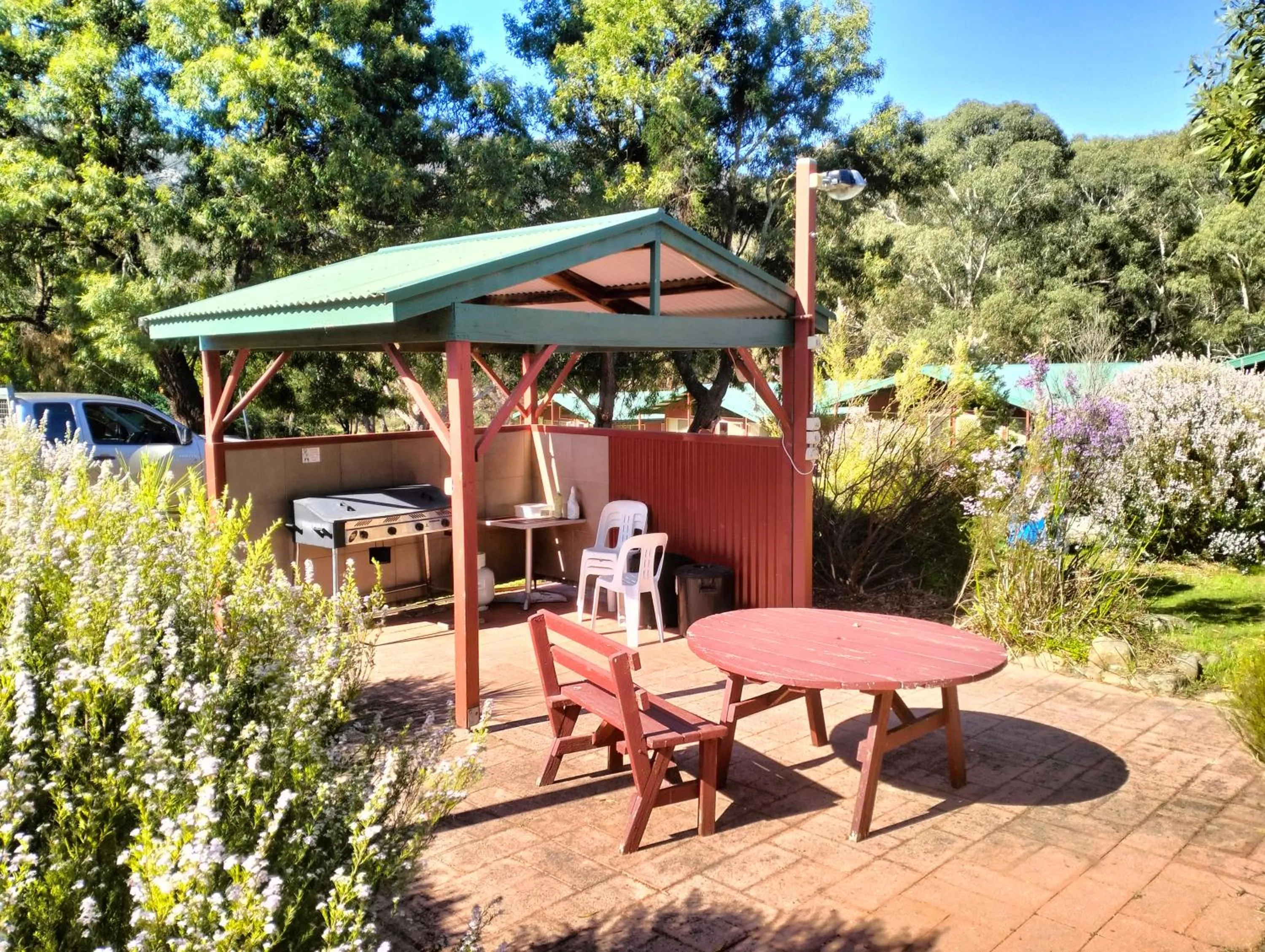 BBQ facilities in Halls Gap Valley Lodges