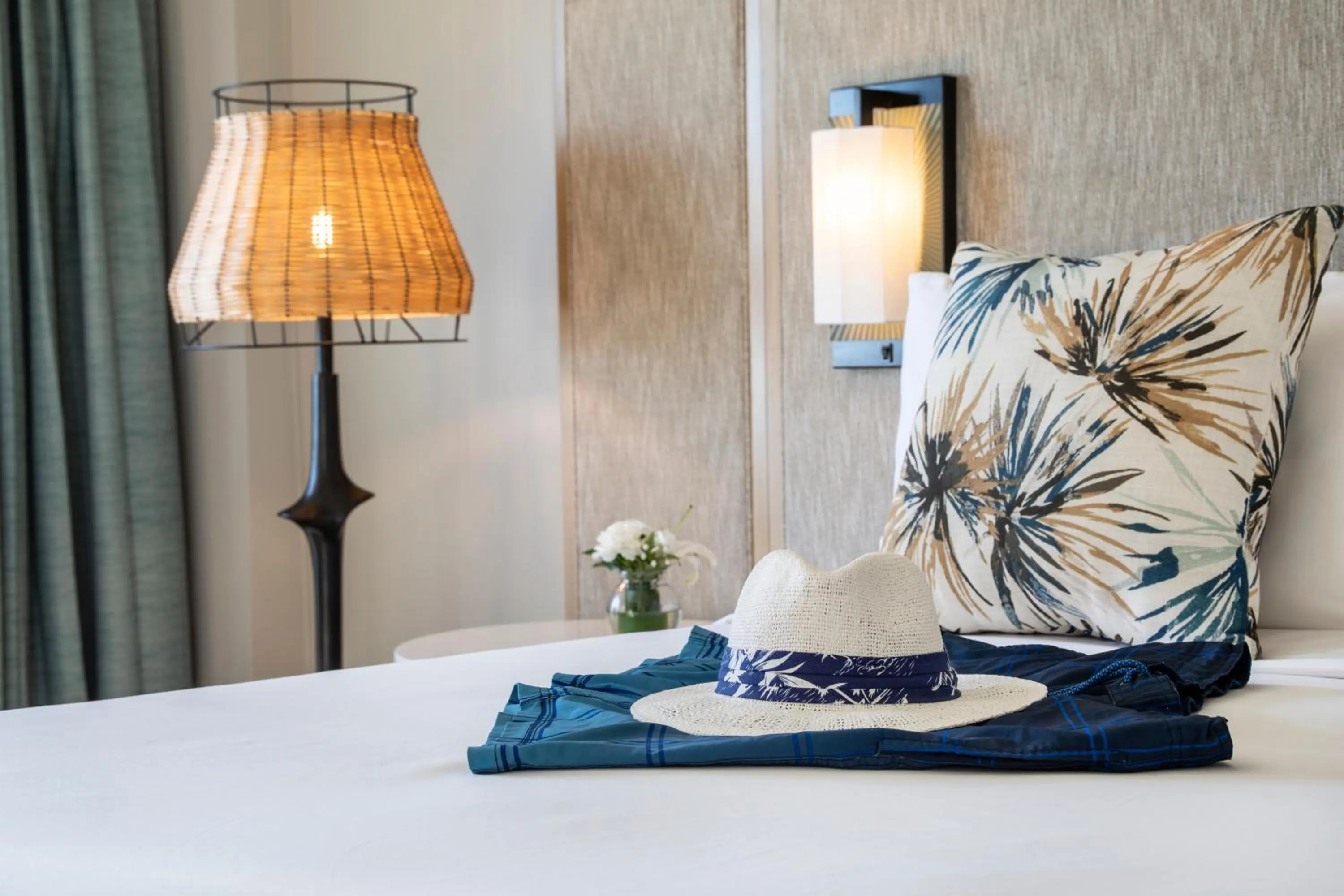 Decorative detail, Bed in Crowne Plaza Resort Saipan