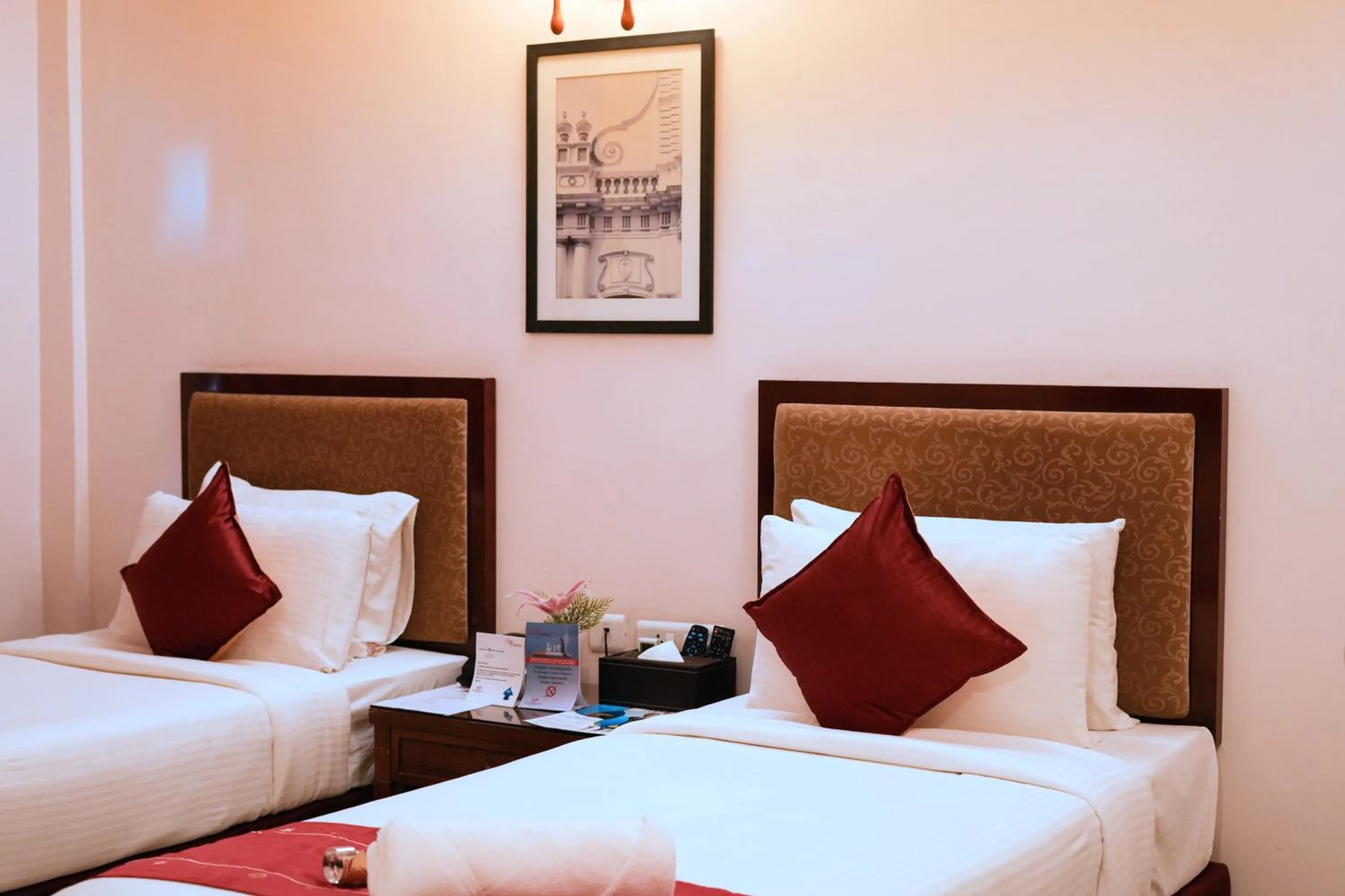 Bedroom, Bed in MGM Vailankanni