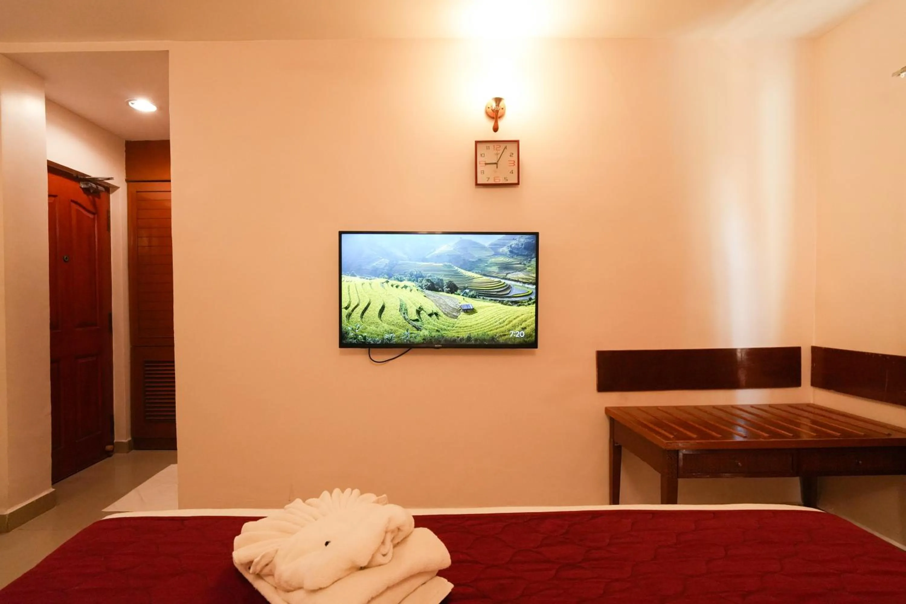 Bedroom, Bed in MGM Vailankanni