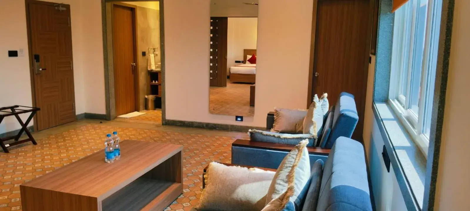 Living room in MGM Vailankanni Living room in MGM Vailankanni