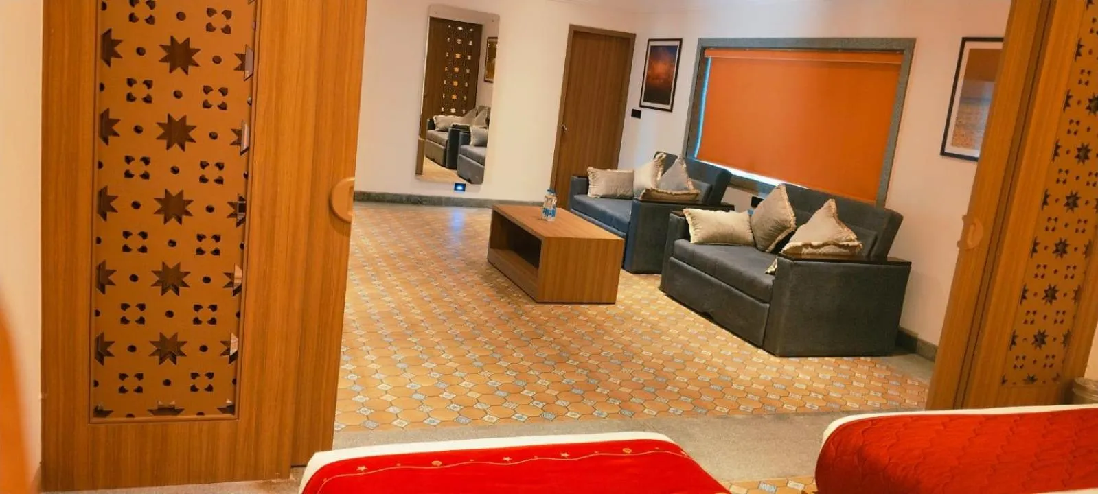 Living room in MGM Vailankanni