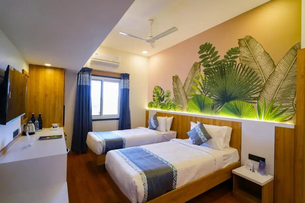 Bed in MGM Vailankanni Bed in MGM Vailankanni