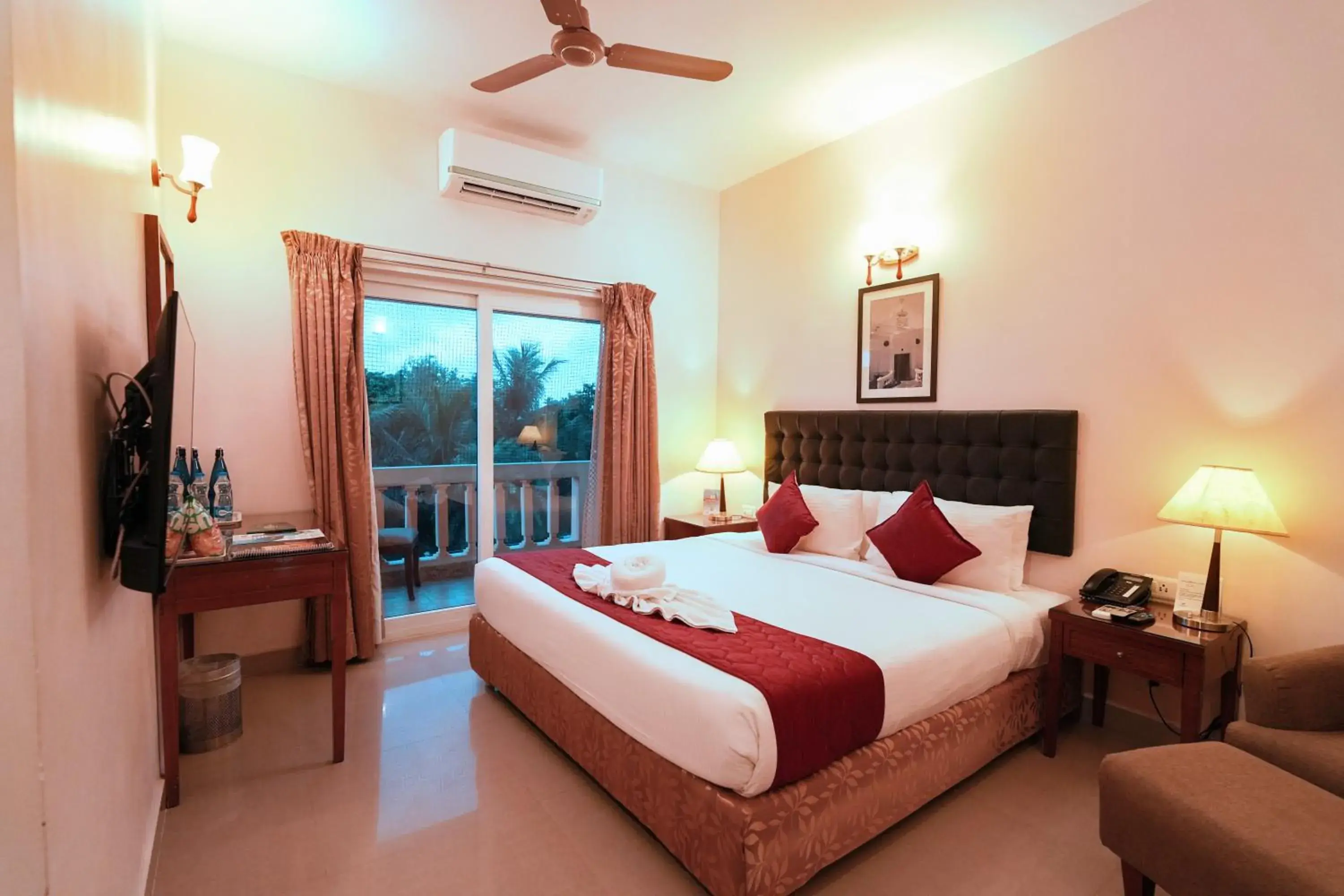 Grandeur Suite with Pool view and Balcony in MGM Vailankanni Grandeur Suite with Pool view and Balcony in MGM Vailankanni