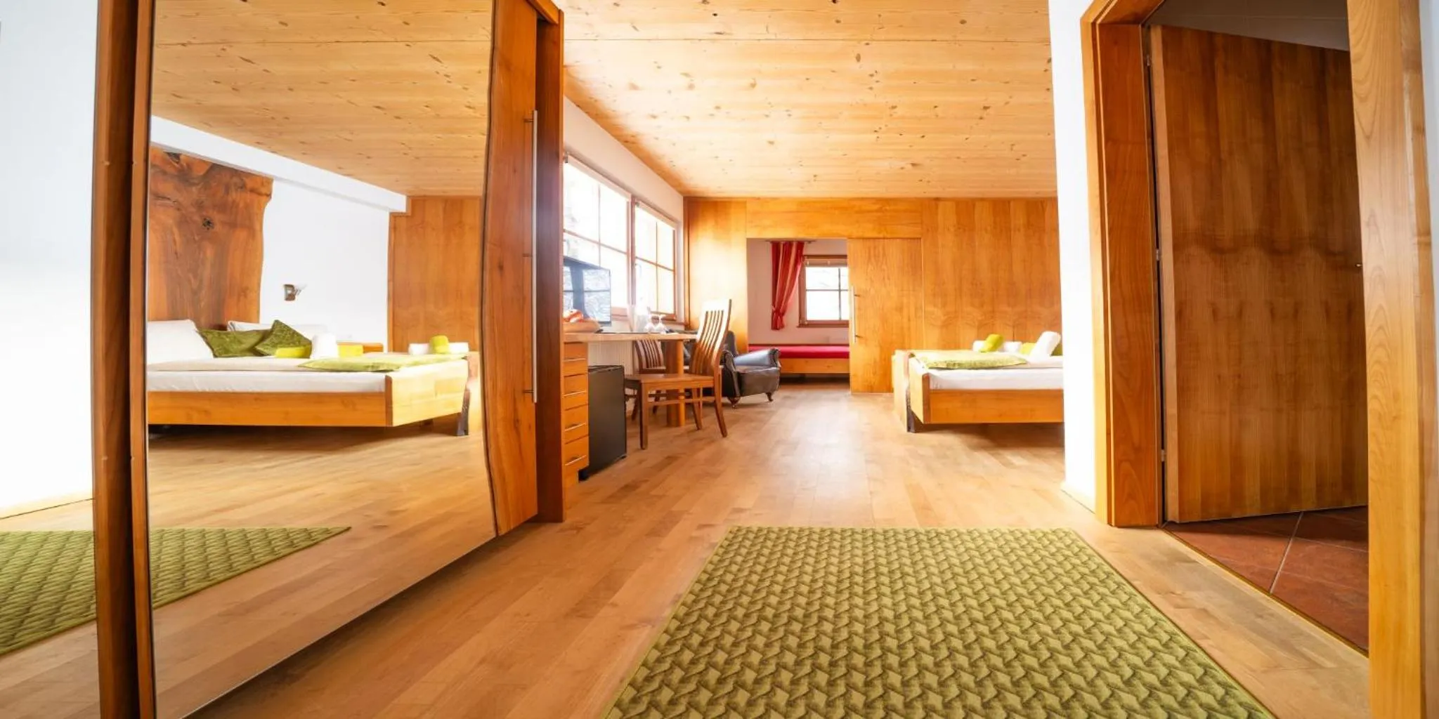 Photo of the whole room, Bed in Familienhotel Unterreith