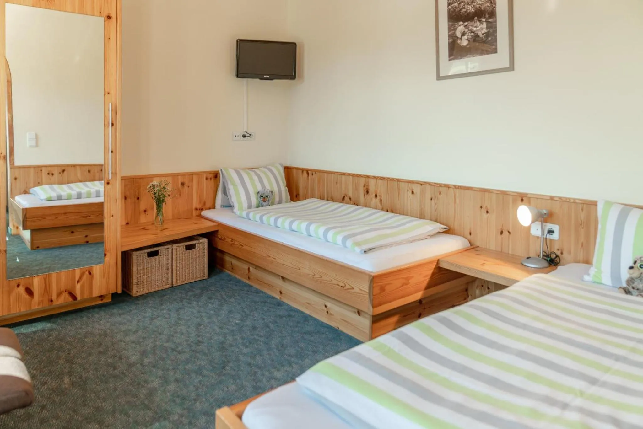 Bed in Familienhotel Unterreith