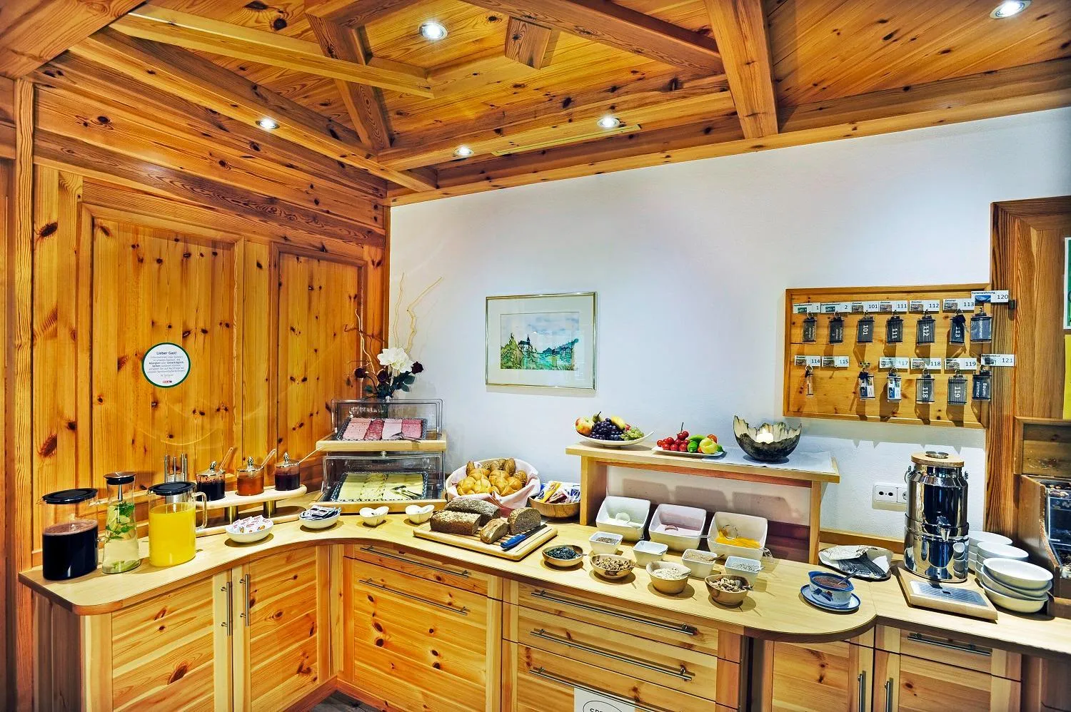 Restaurant/places to eat in Familienhotel Unterreith