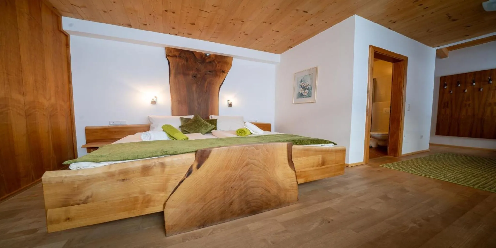 Photo of the whole room, Bed in Familienhotel Unterreith