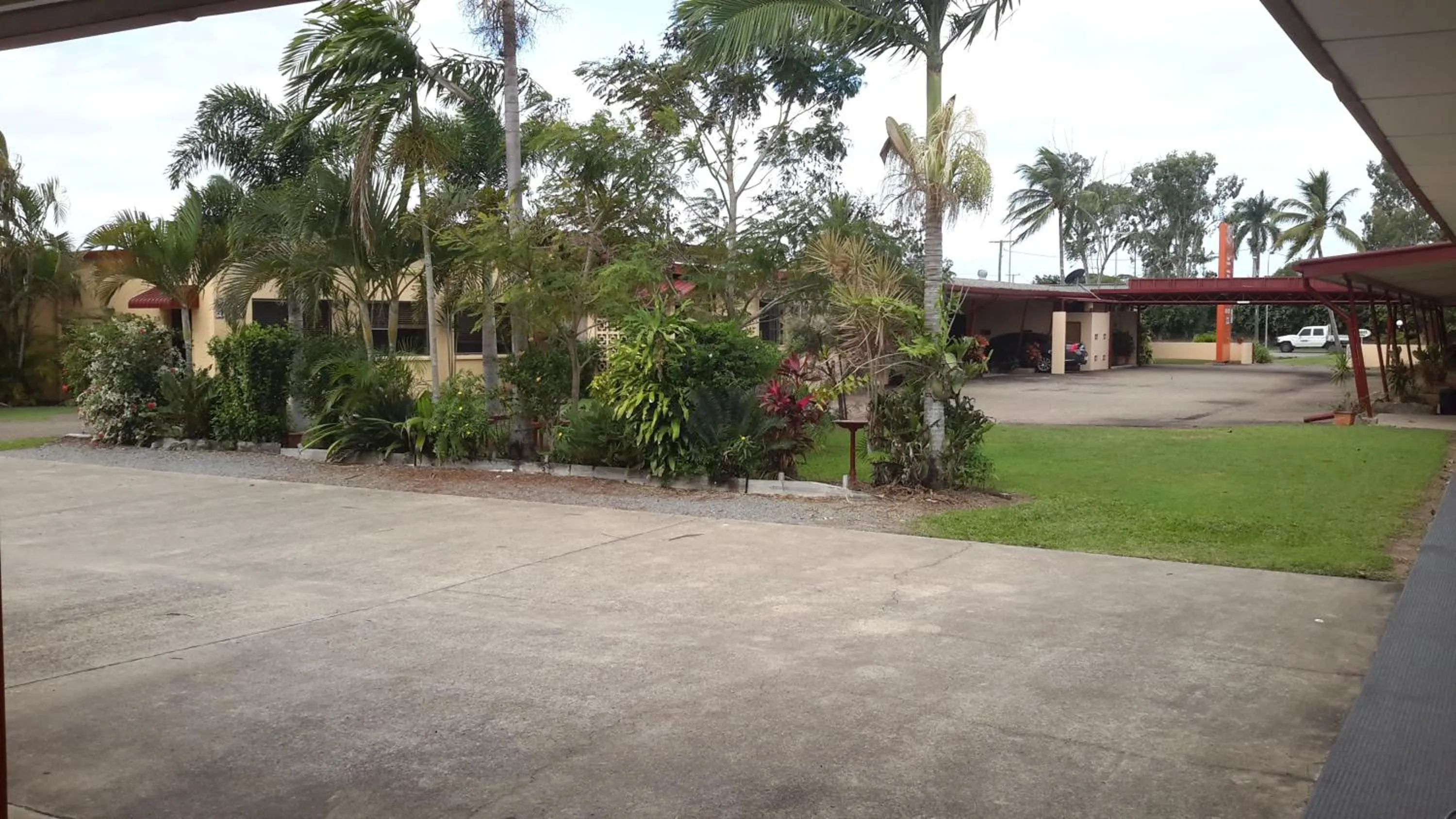 Garden in Herbert Valley Motel
