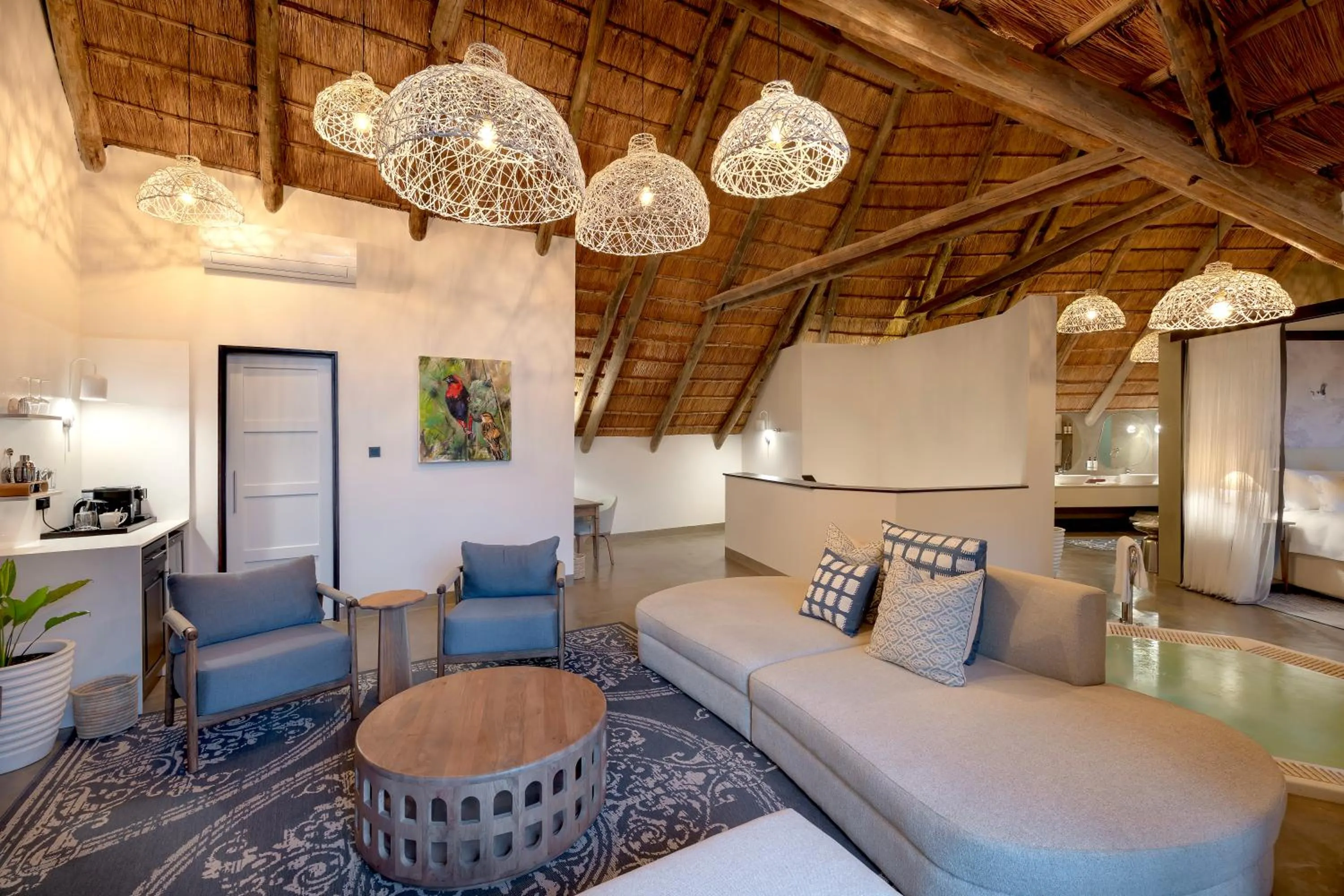 Hot Tub in The David Livingstone Safari Lodge & Spa