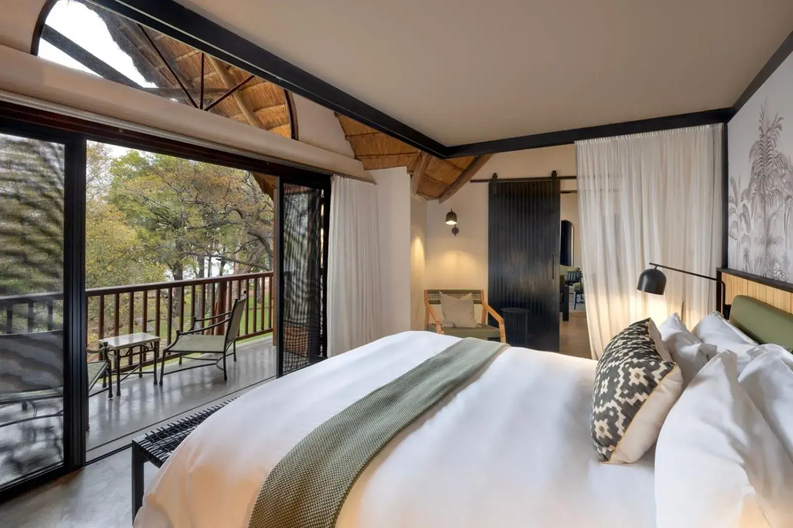 View (from property/room), Bed in The David Livingstone Safari Lodge & Spa View (from property/room), Bed in The David Livingstone Safari Lodge & Spa