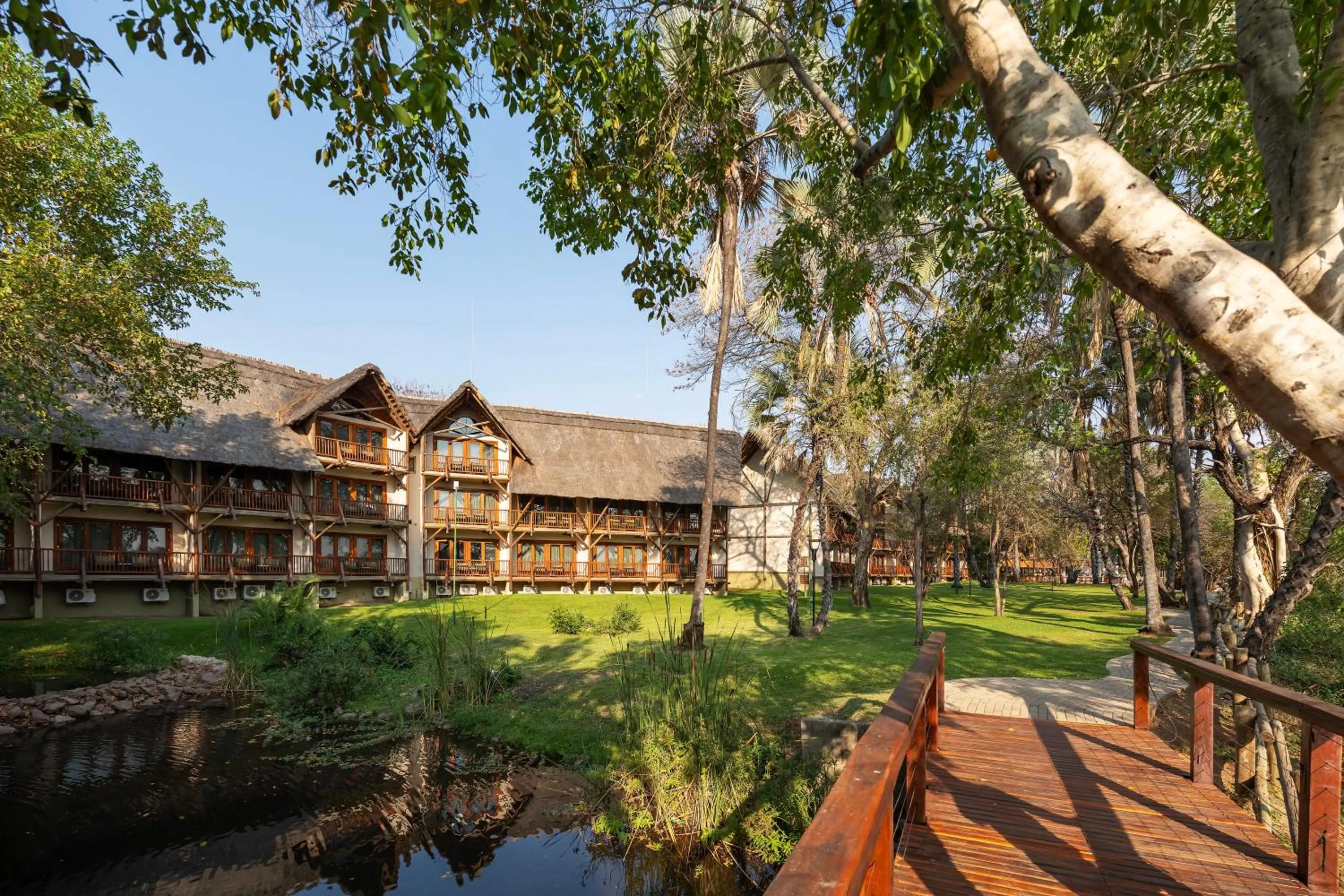 Property building in The David Livingstone Safari Lodge & Spa