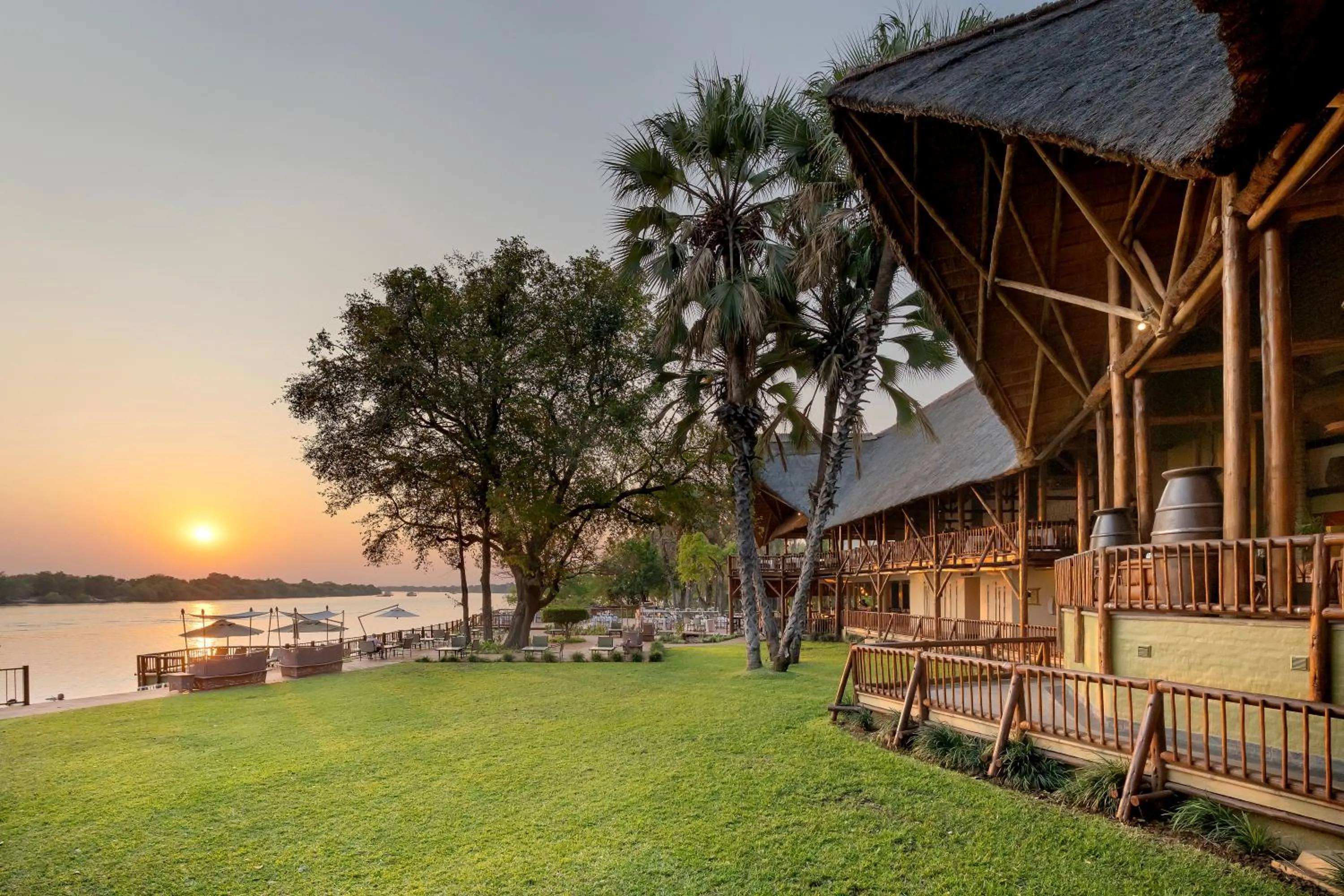 Property building in The David Livingstone Safari Lodge & Spa