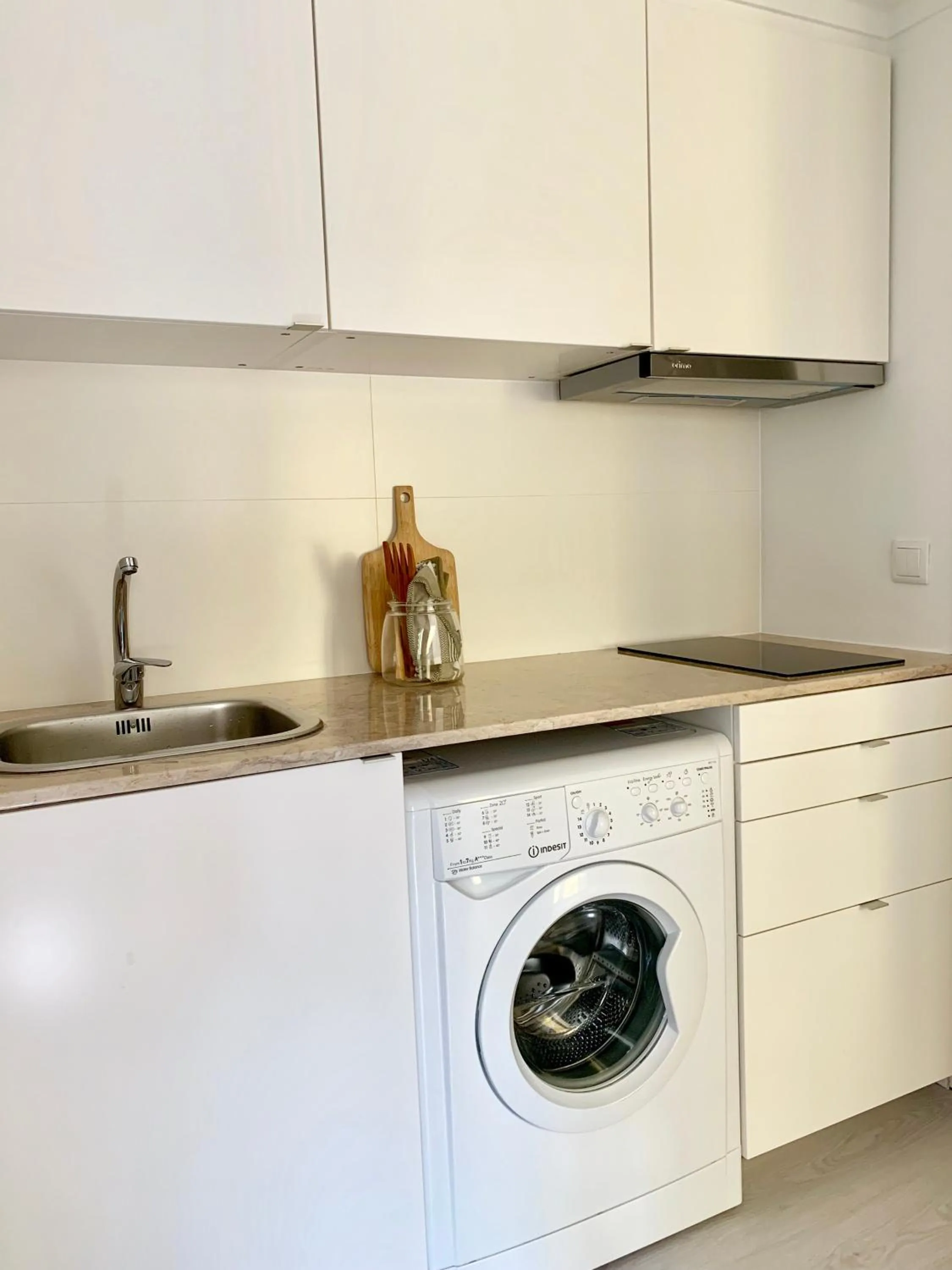 Kitchen or kitchenette in Apartments Center Santos