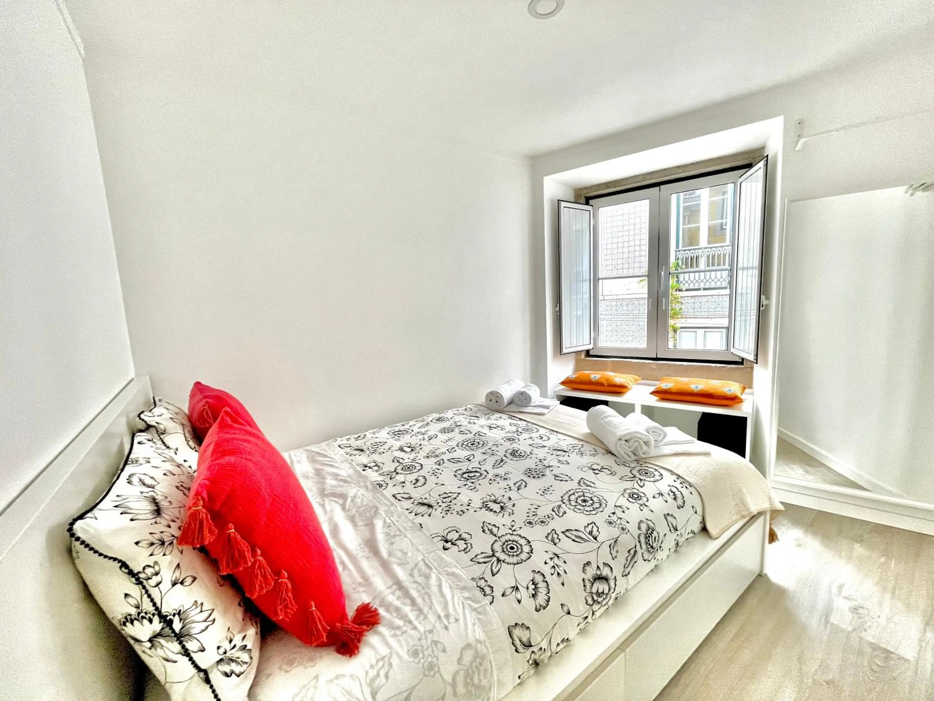 Bedroom, Bed in Apartments Center Santos