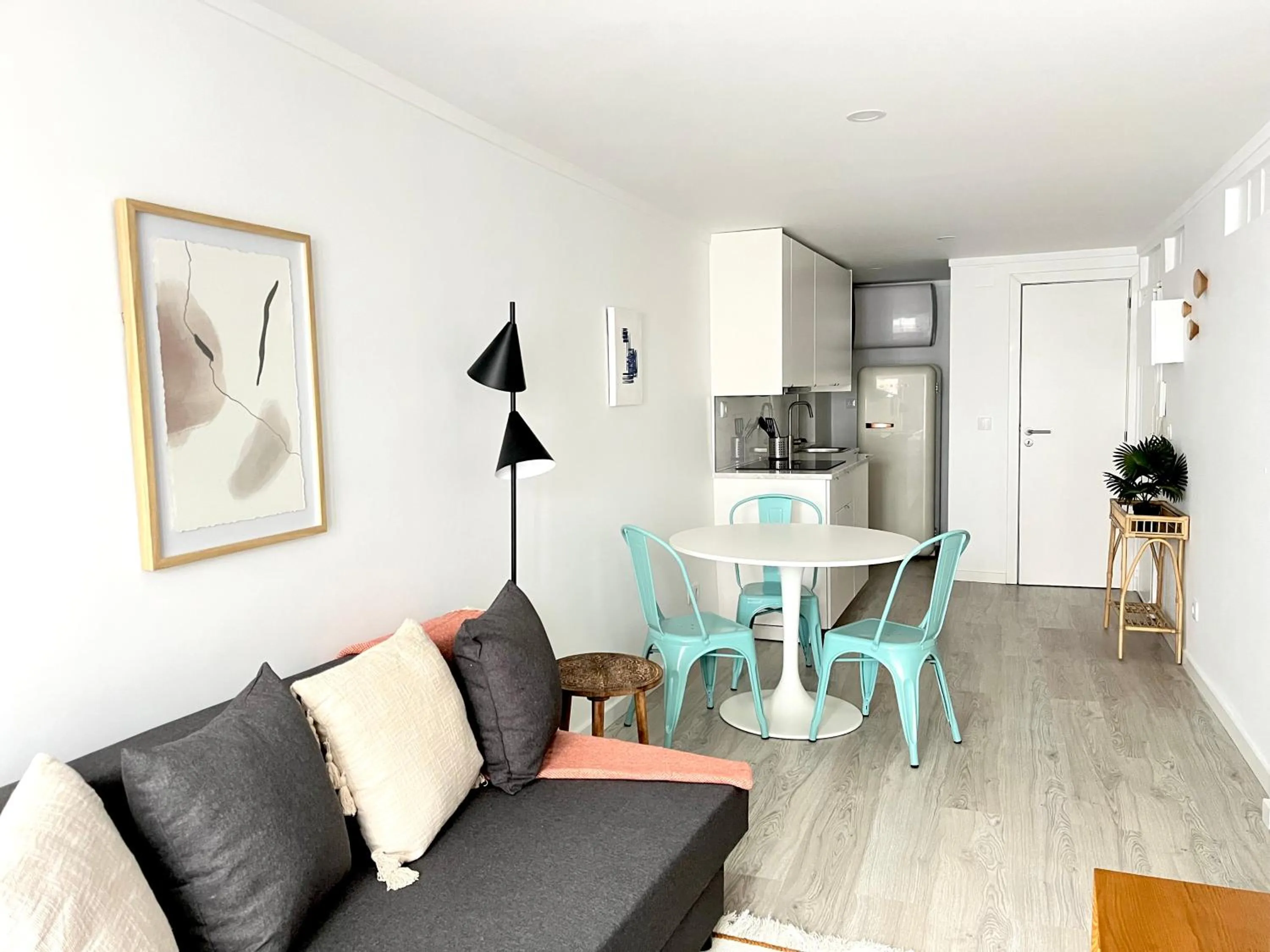 Kitchen or kitchenette in Apartments Center Santos