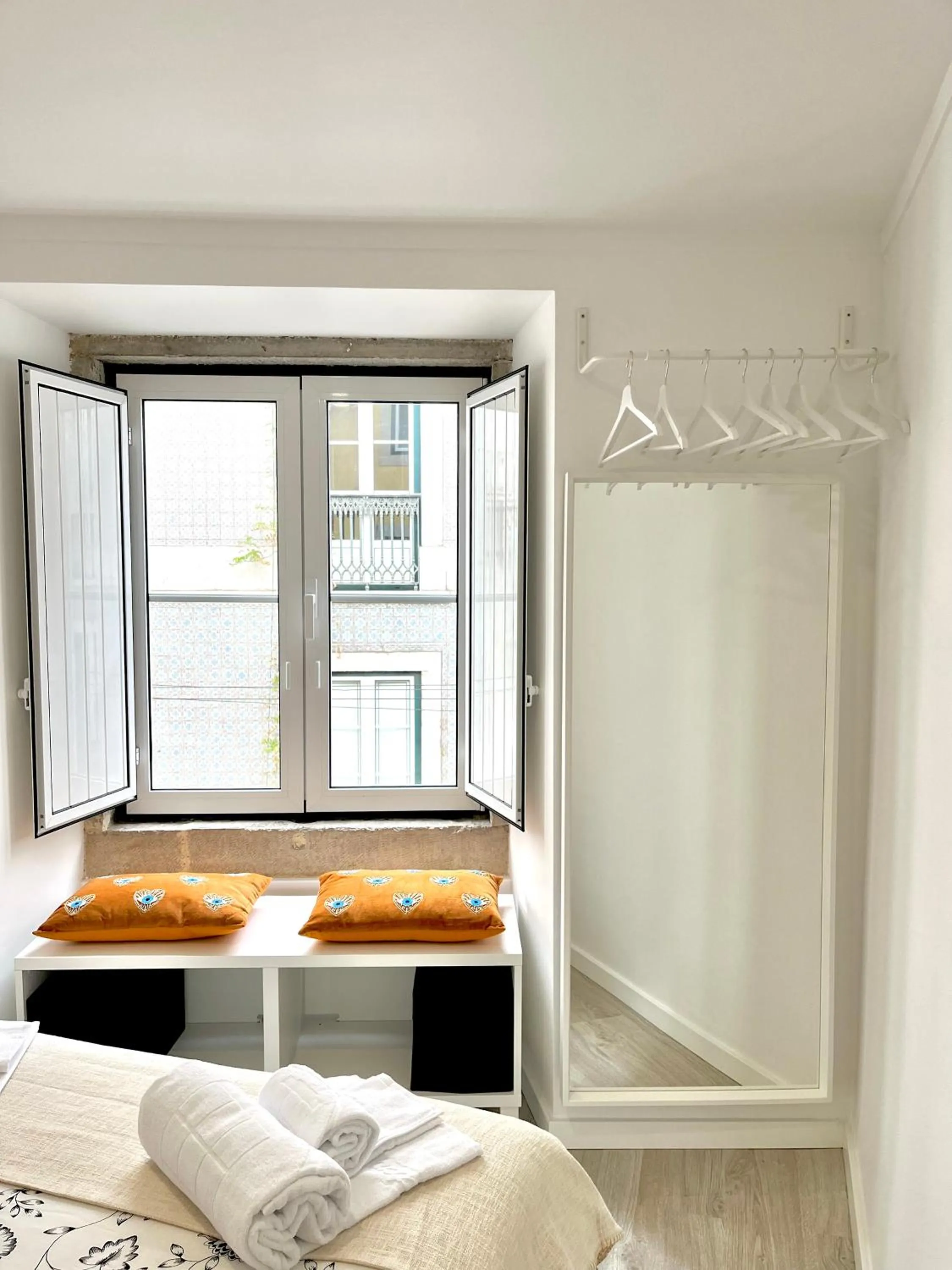 Bedroom in Apartments Center Santos