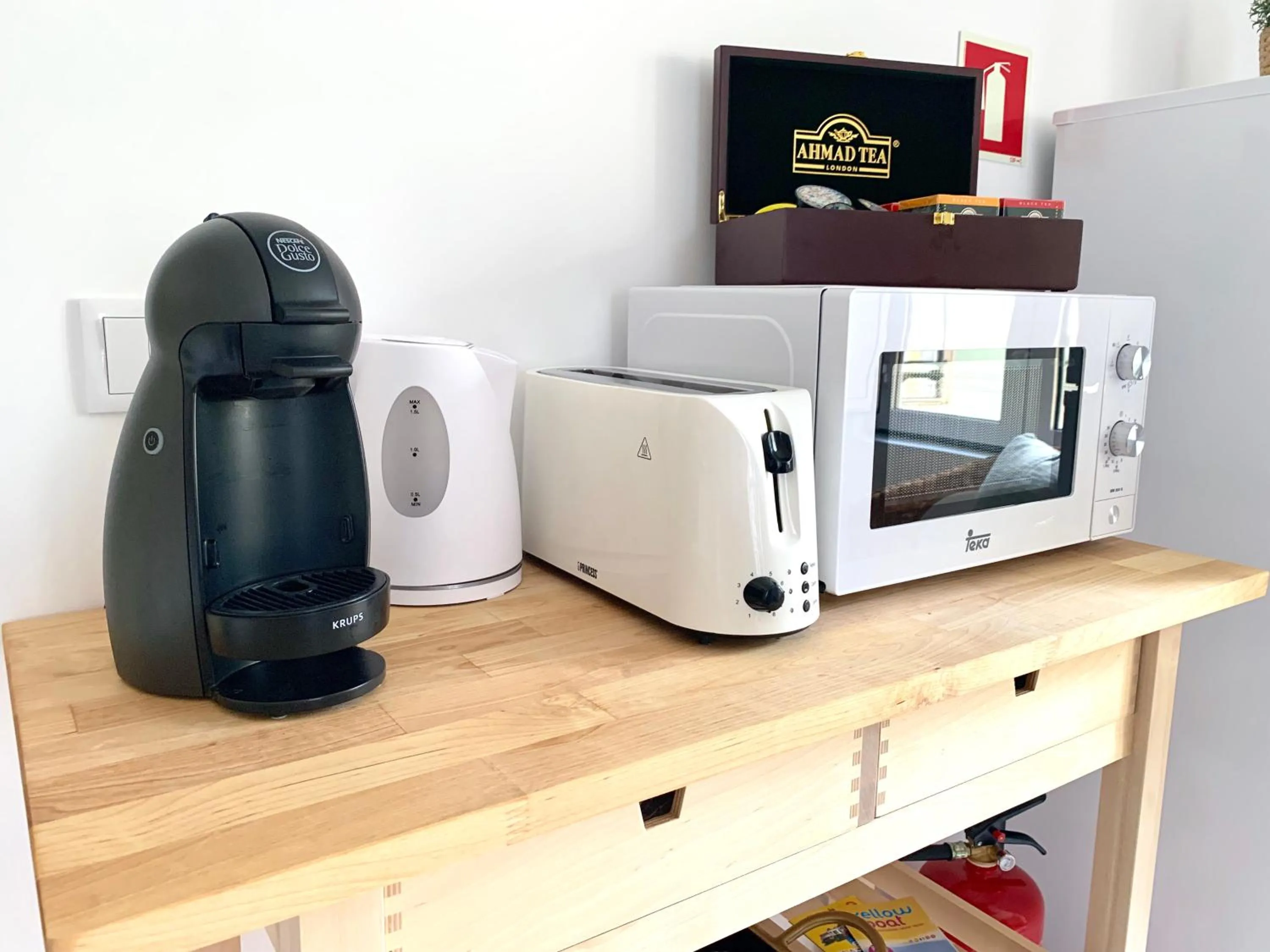 Coffee/tea facilities in Apartments Center Santos