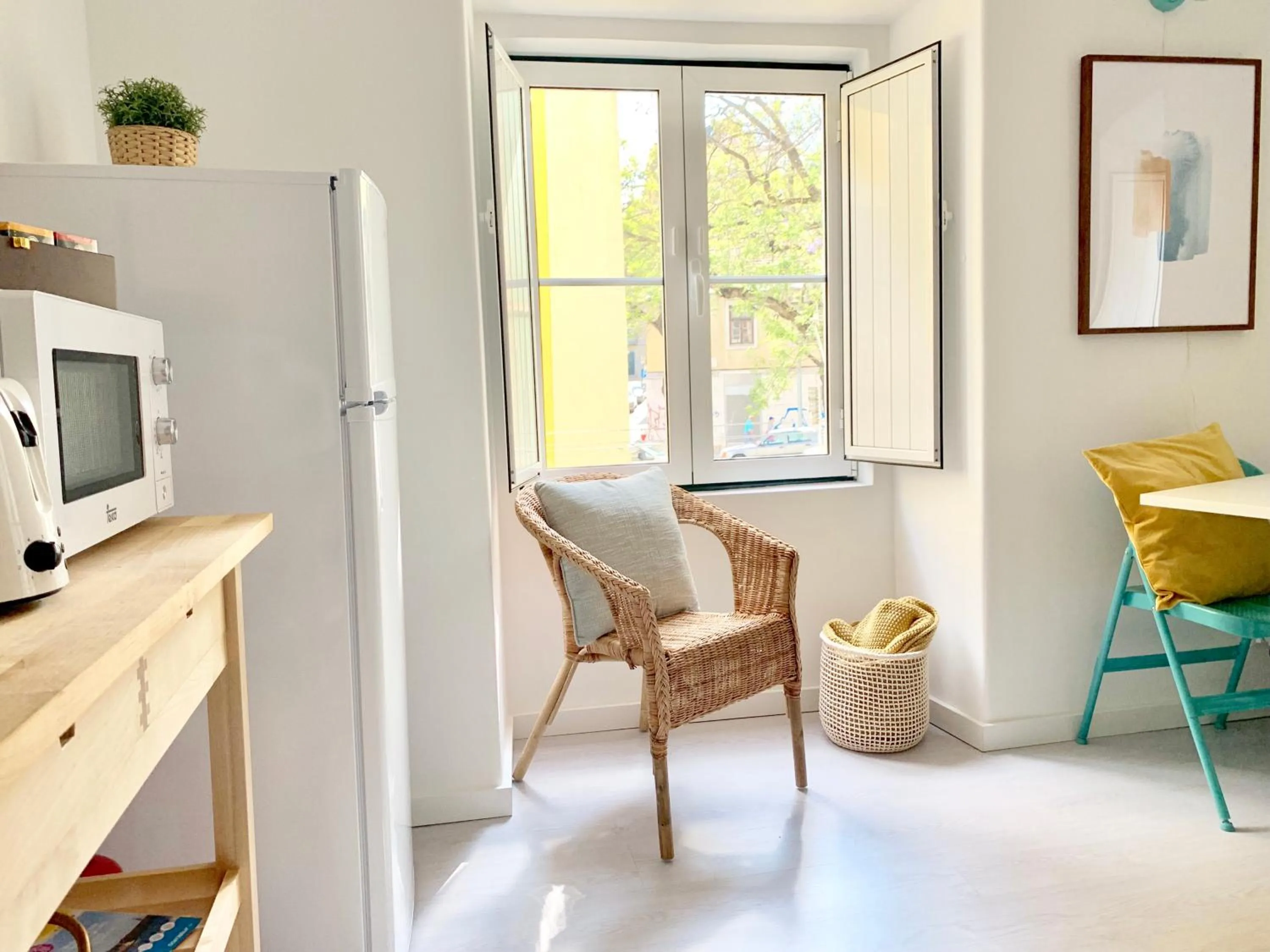 Living room in Apartments Center Santos