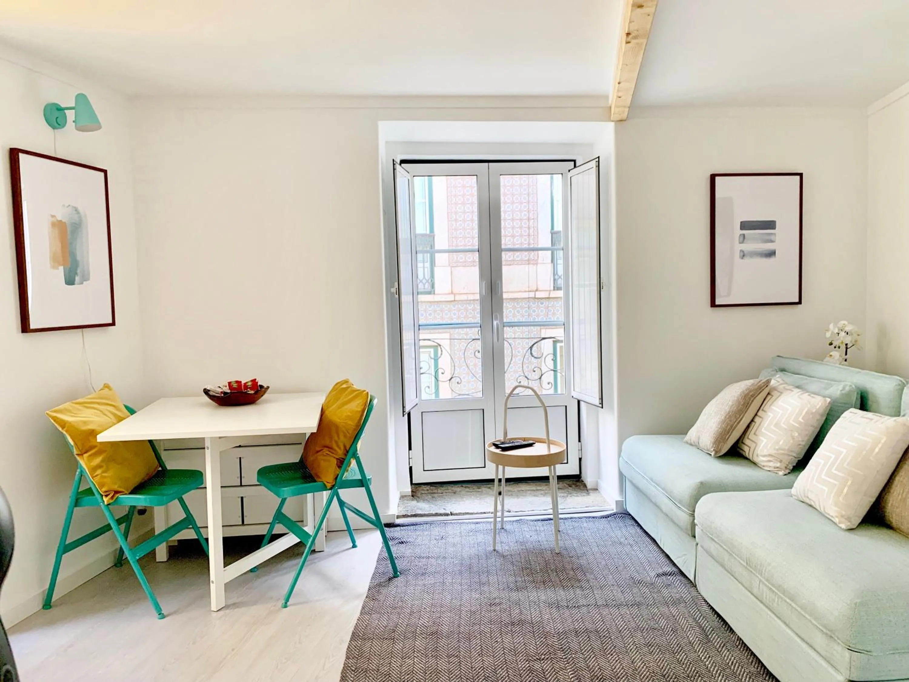 Living room in Apartments Center Santos