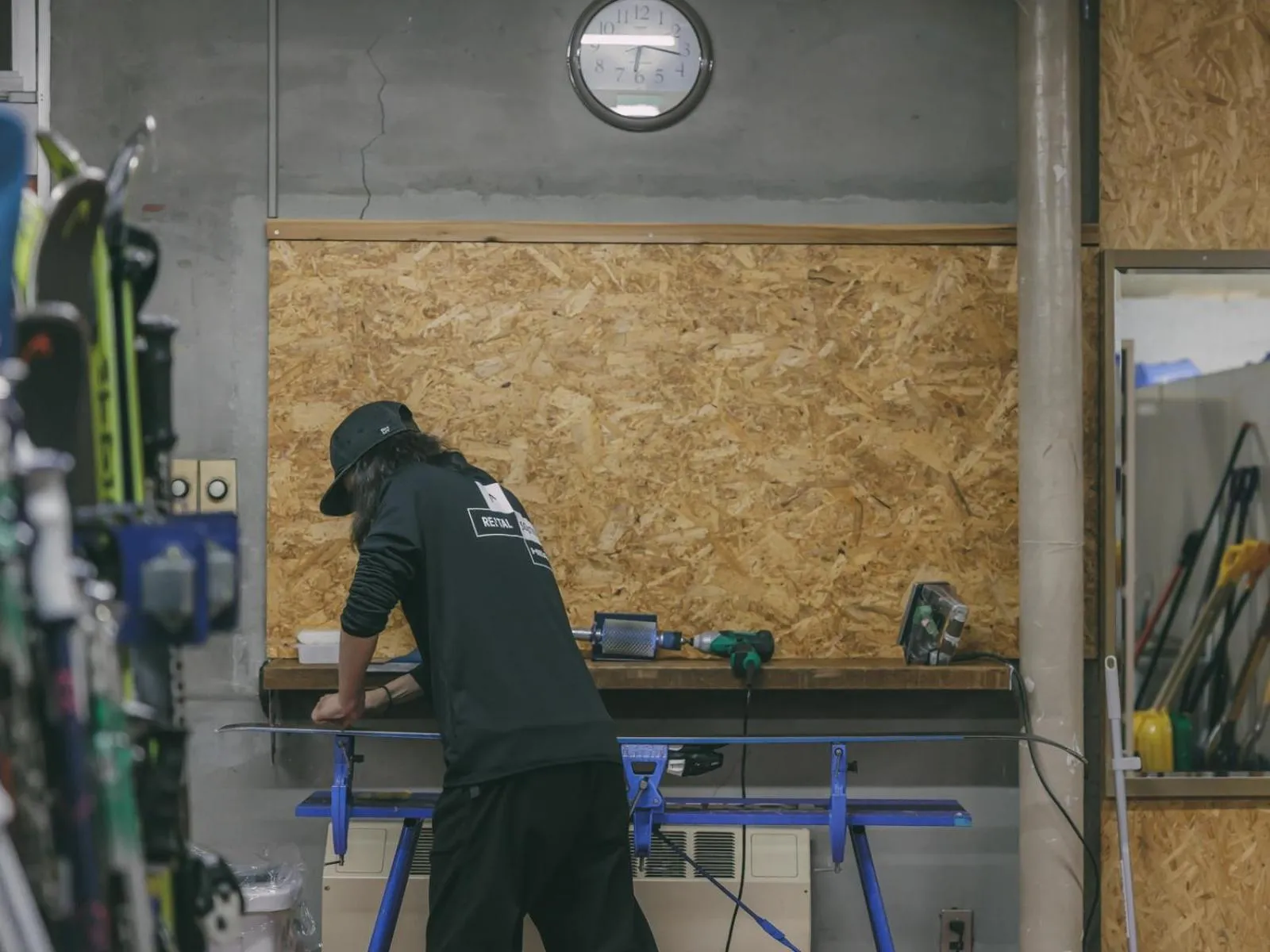 Skiing in Chalet Shiga