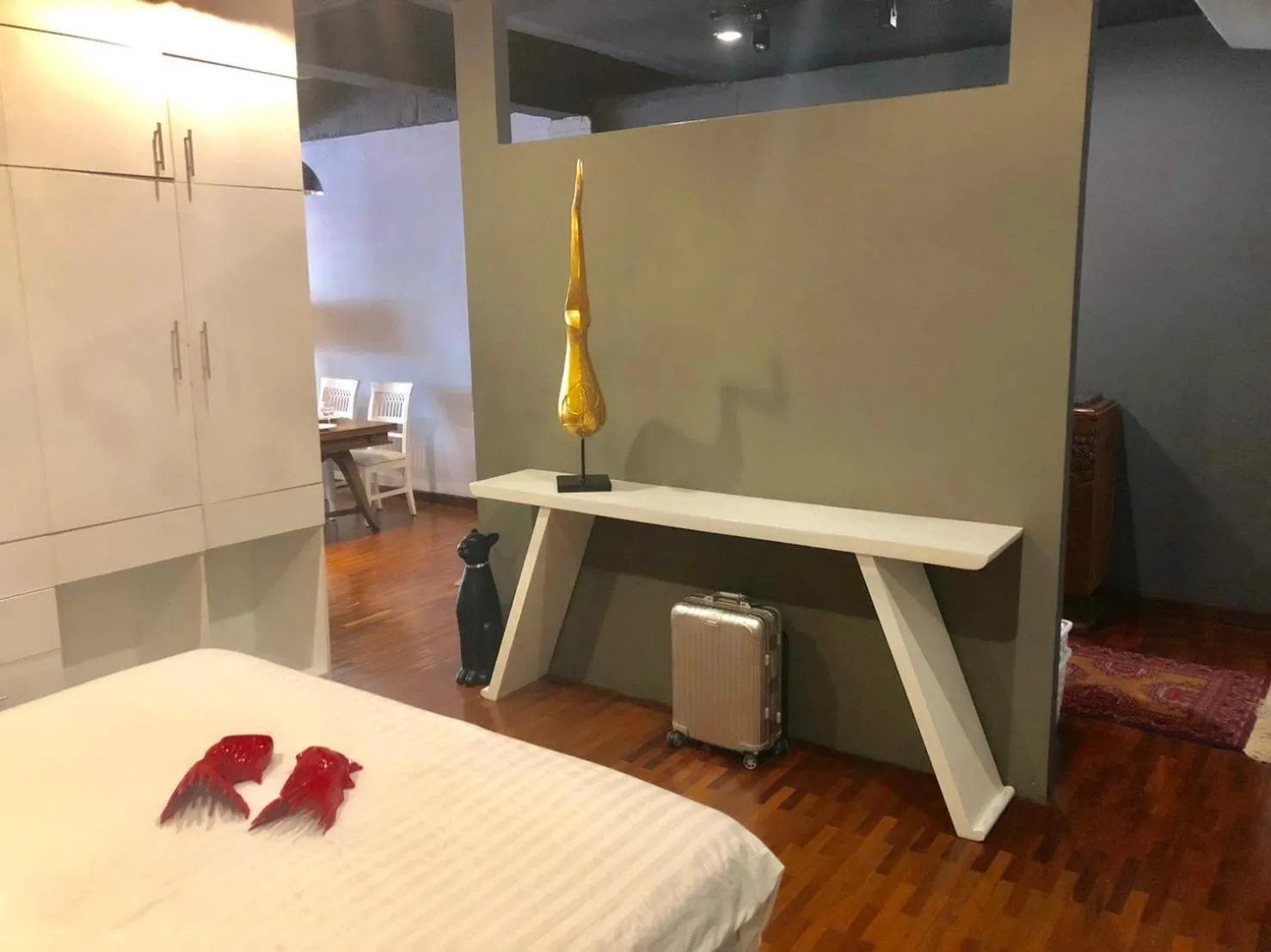 Bed in Nakara Loft Chiangmai