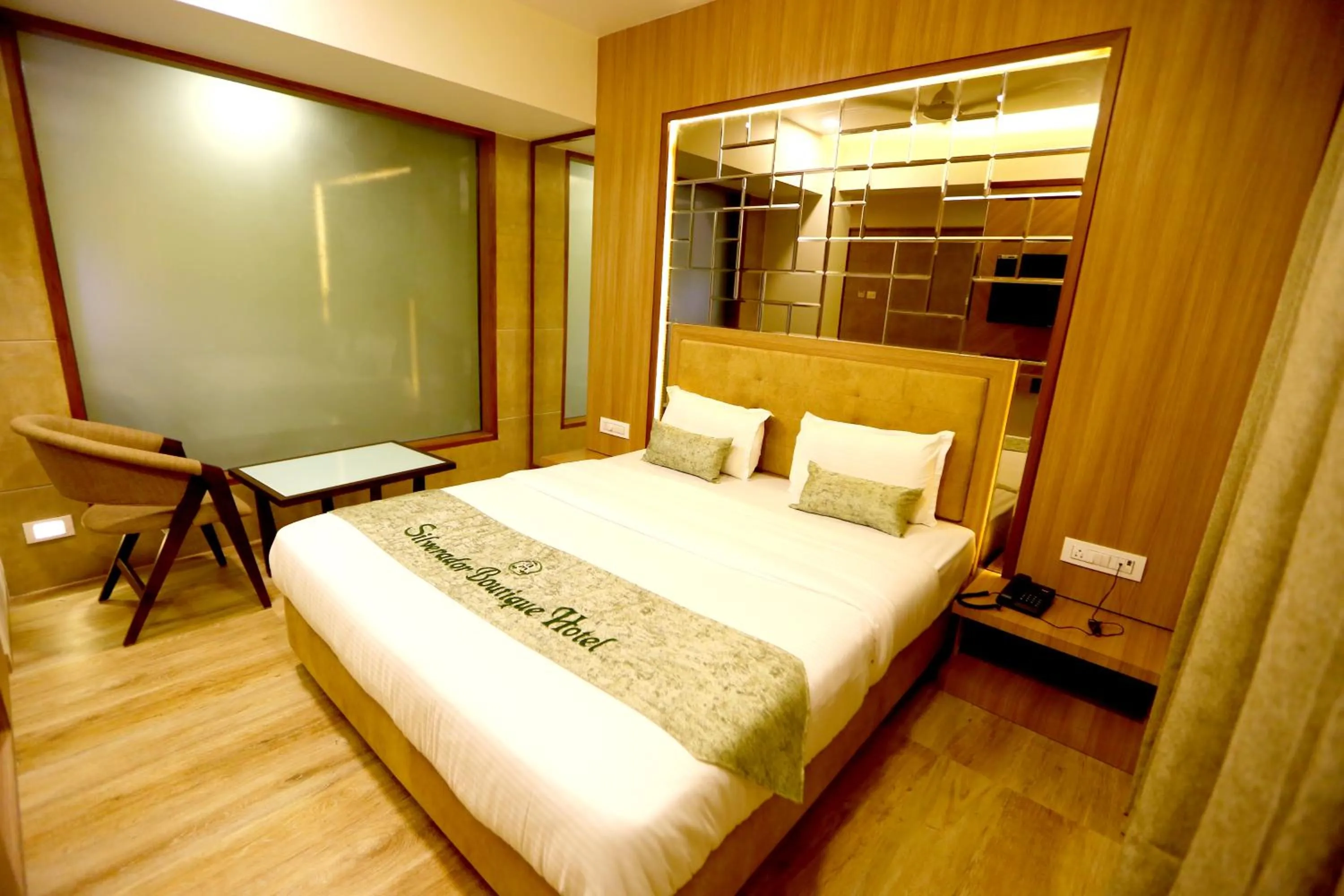 Bed in Silverador Boutique Hotel