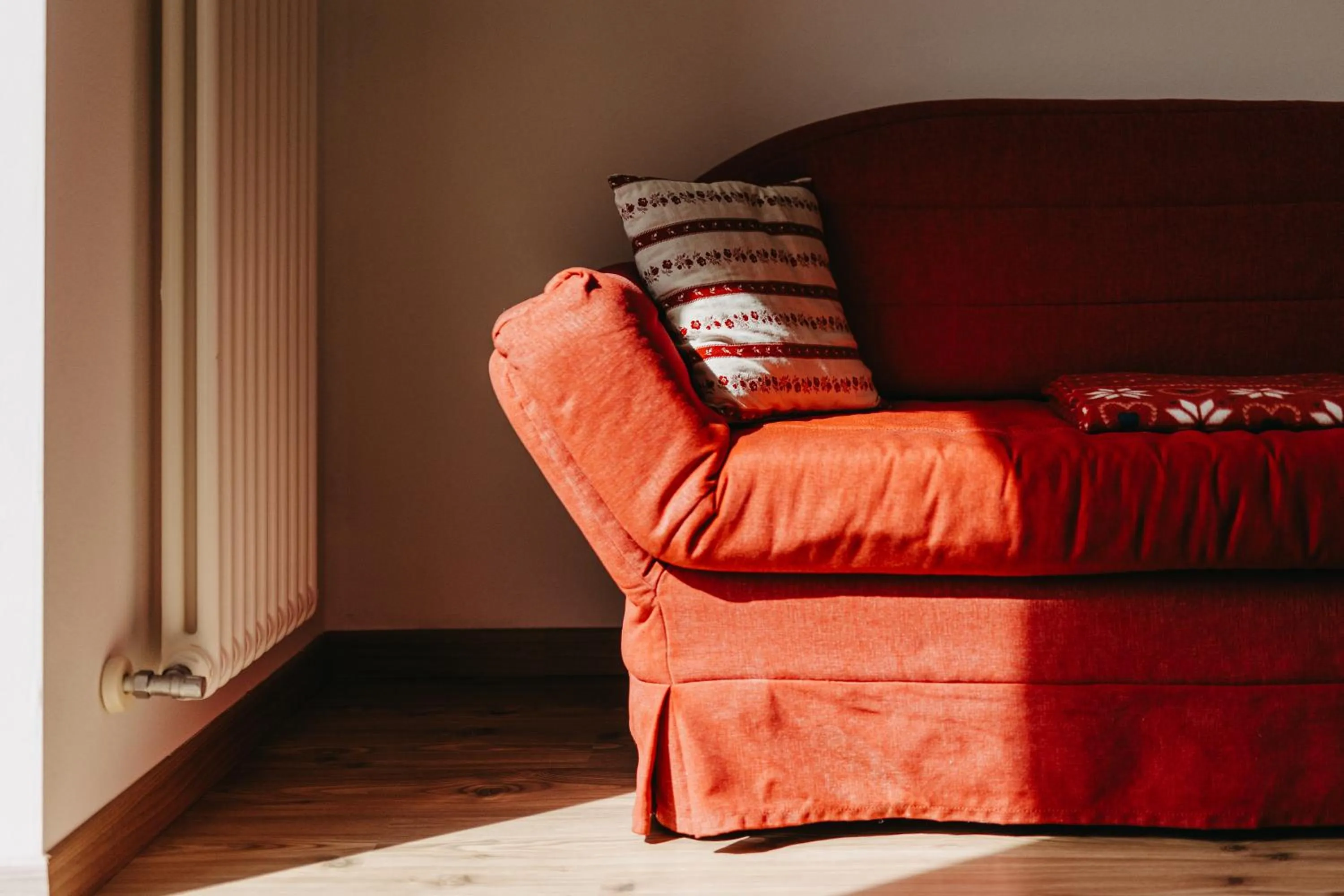Seating area in Coronata Haus