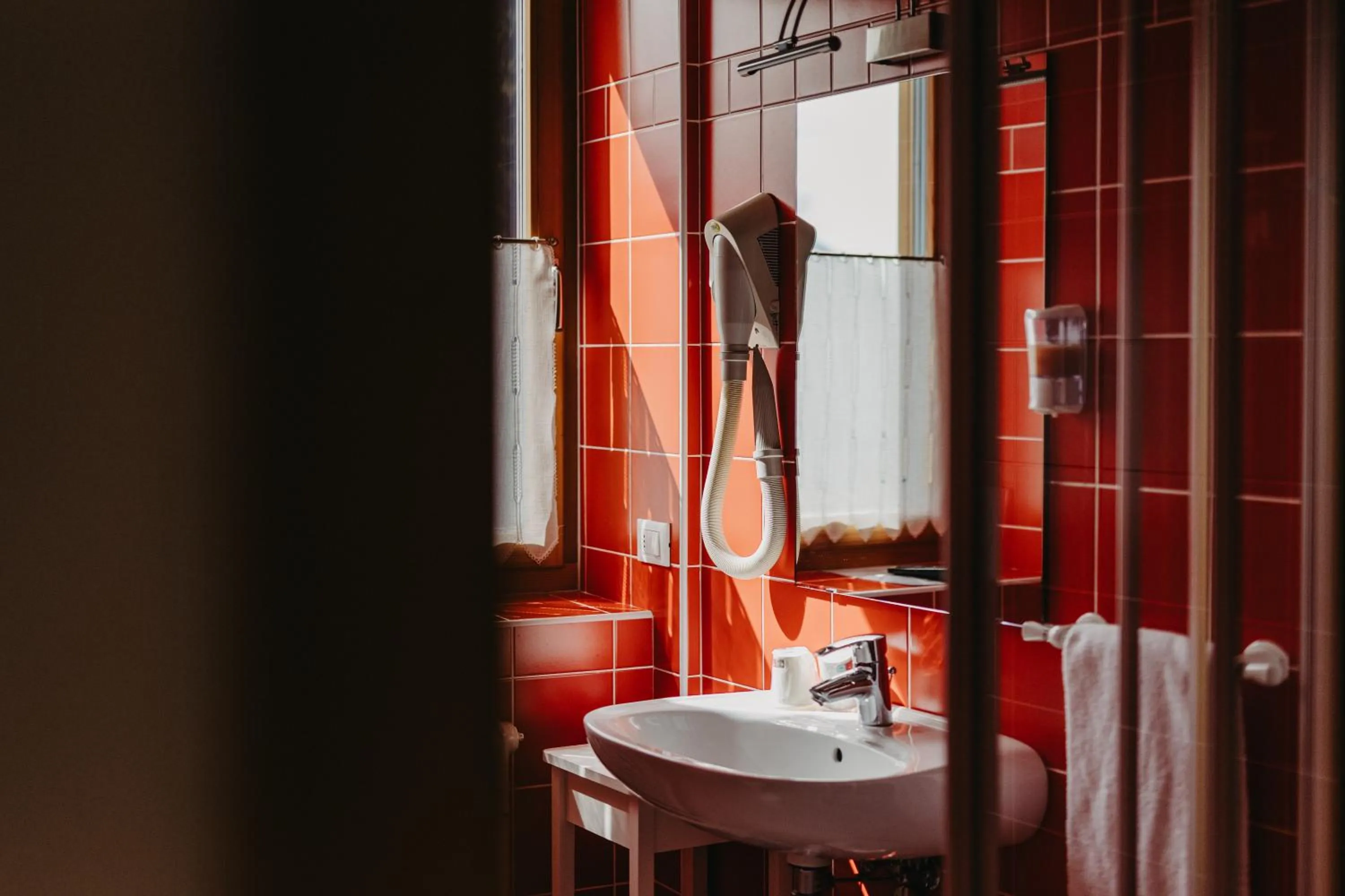 Shower in Coronata Haus