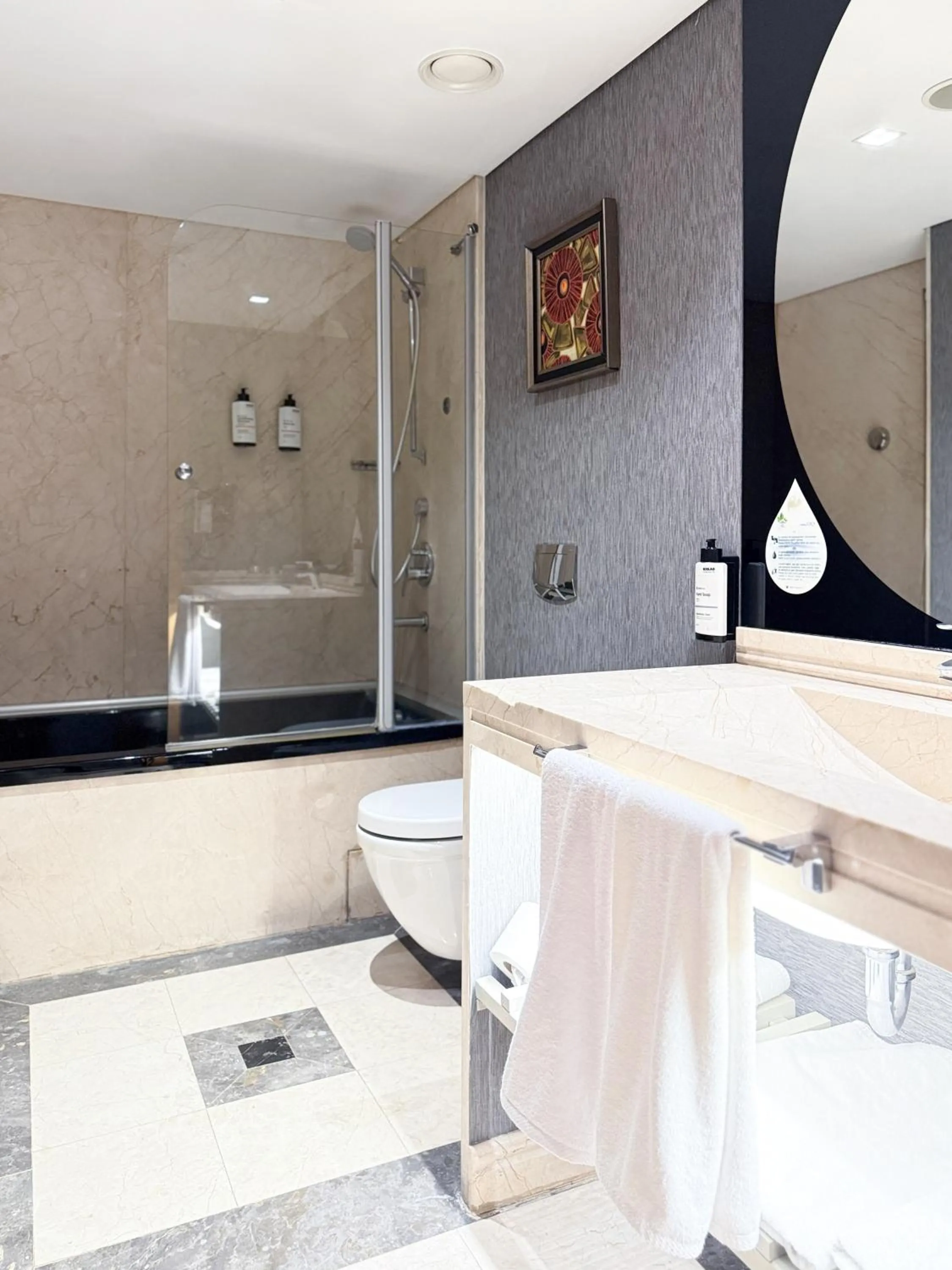 Bathroom in Istanbul Gonen Hotel