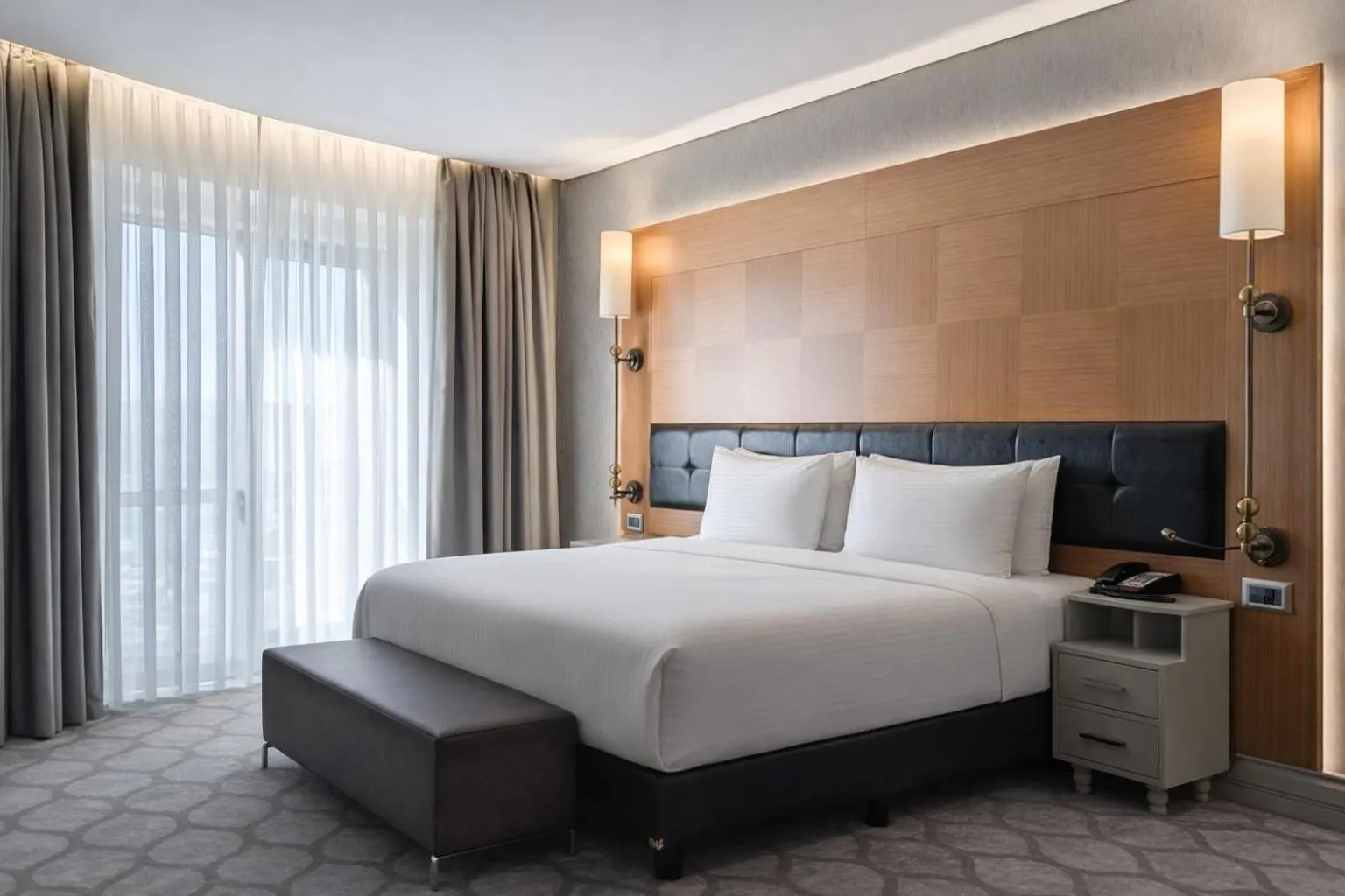 Bedroom, Bed in Istanbul Gonen Hotel